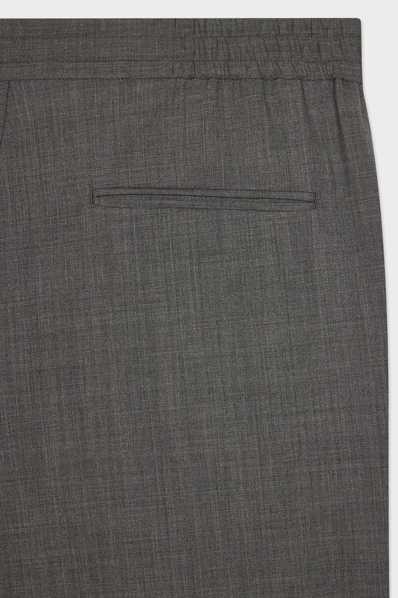 MENS TROUSER GREY MELANGE 7