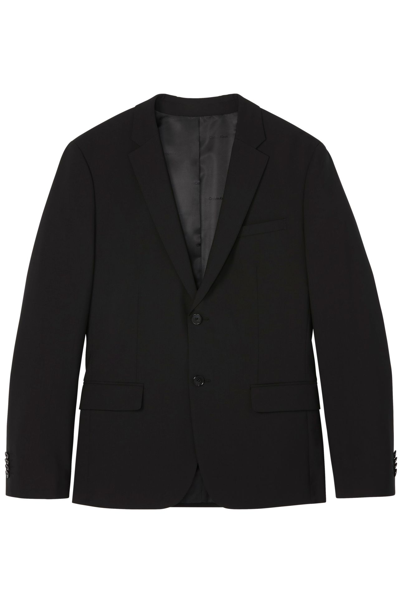 LS ITALIAN WOOL BLEND BLAZER BLACK 4