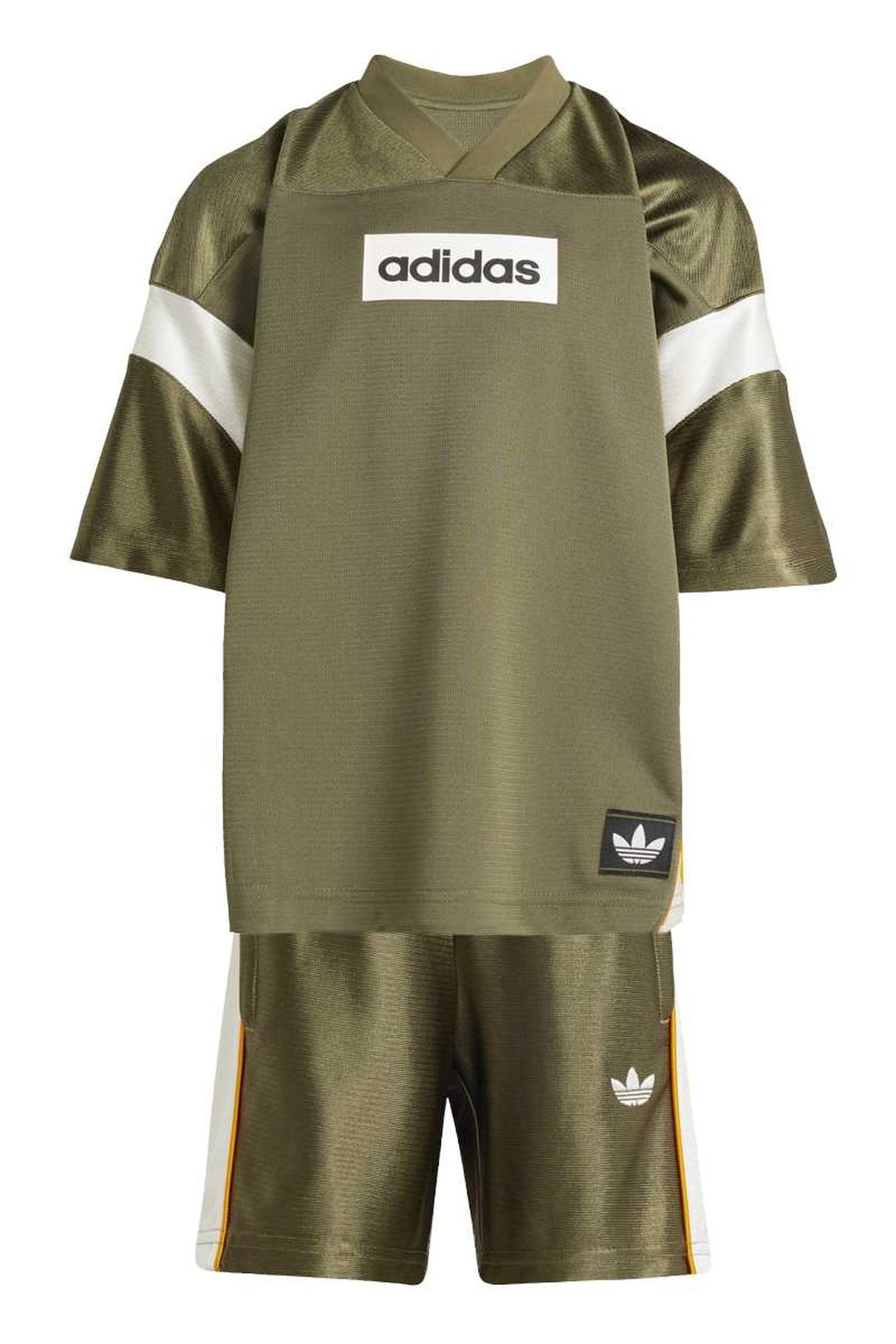 KIDS SHORT TEE SET FOCUS OLIVE 5