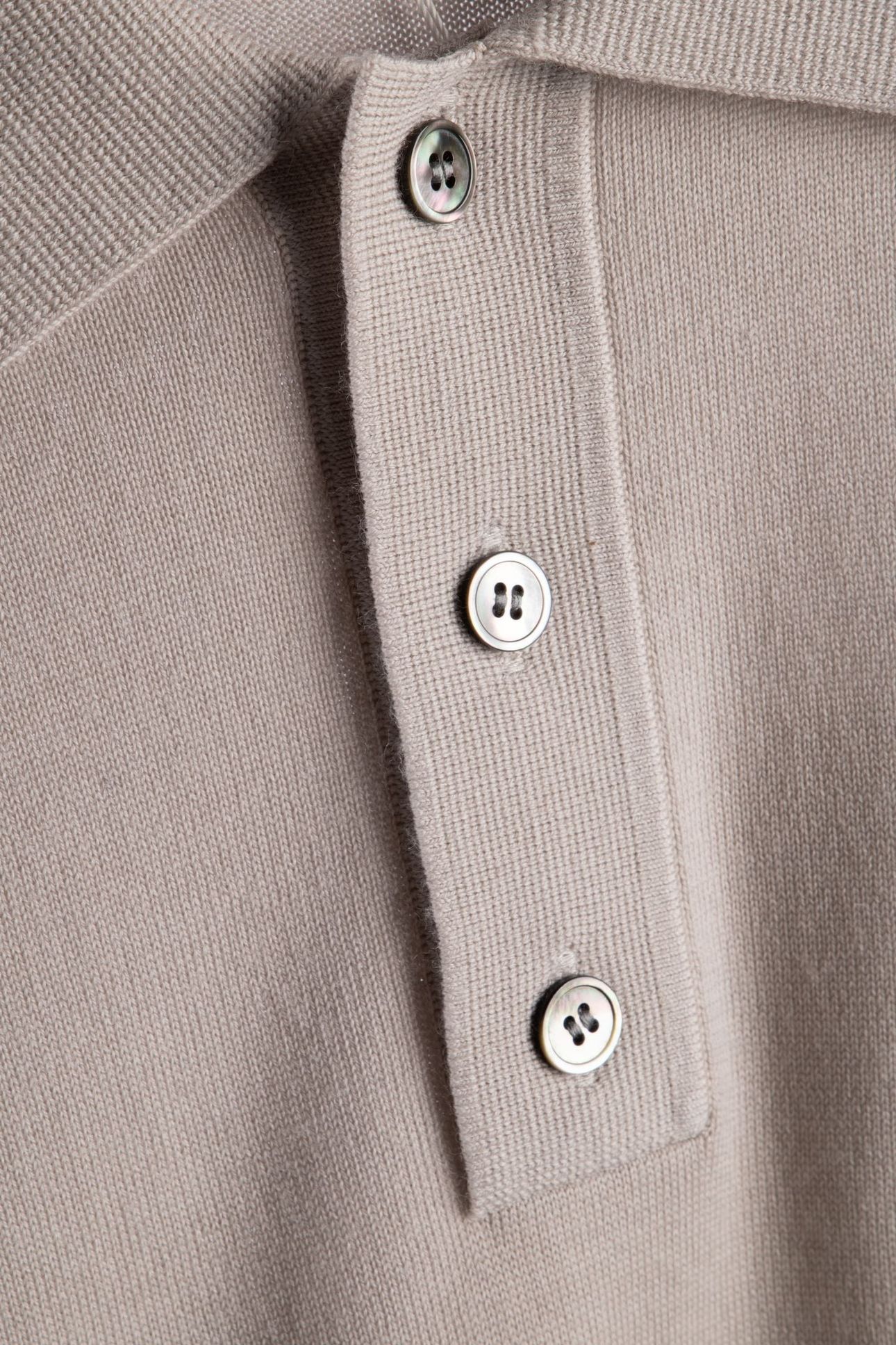 SANDER MERINO POLO BEIGE 4