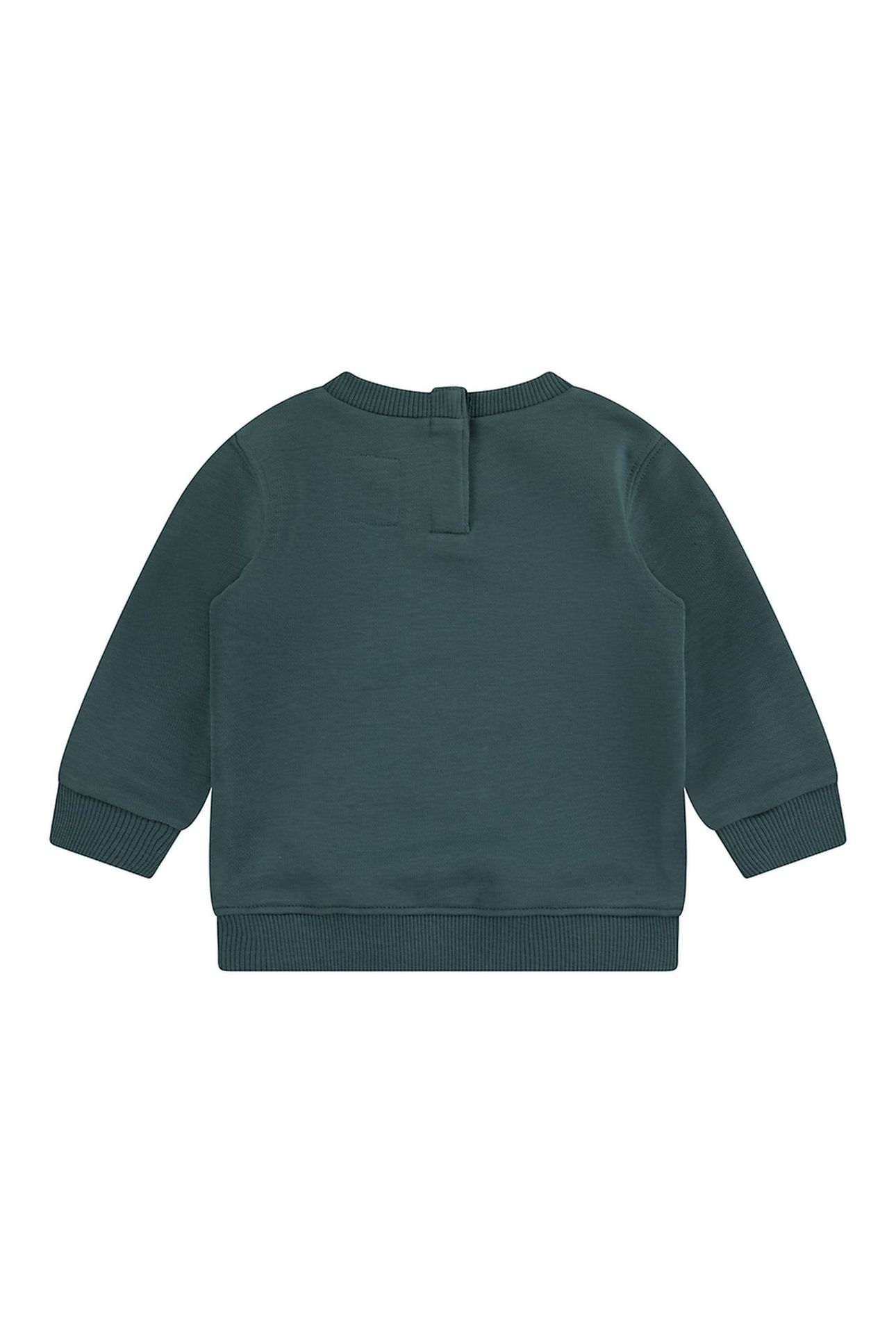 BOYS VARSITY LEVI TIPPED CREW BISTRO GREEN 2