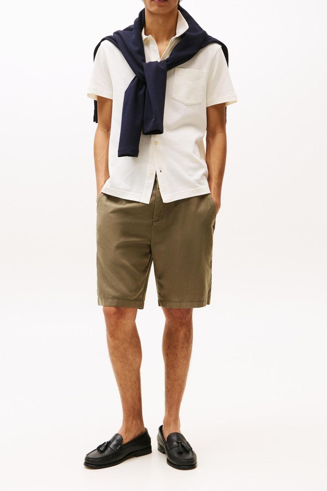 MERCER 7" WASHED SHORTS BATTLE GREEN 2