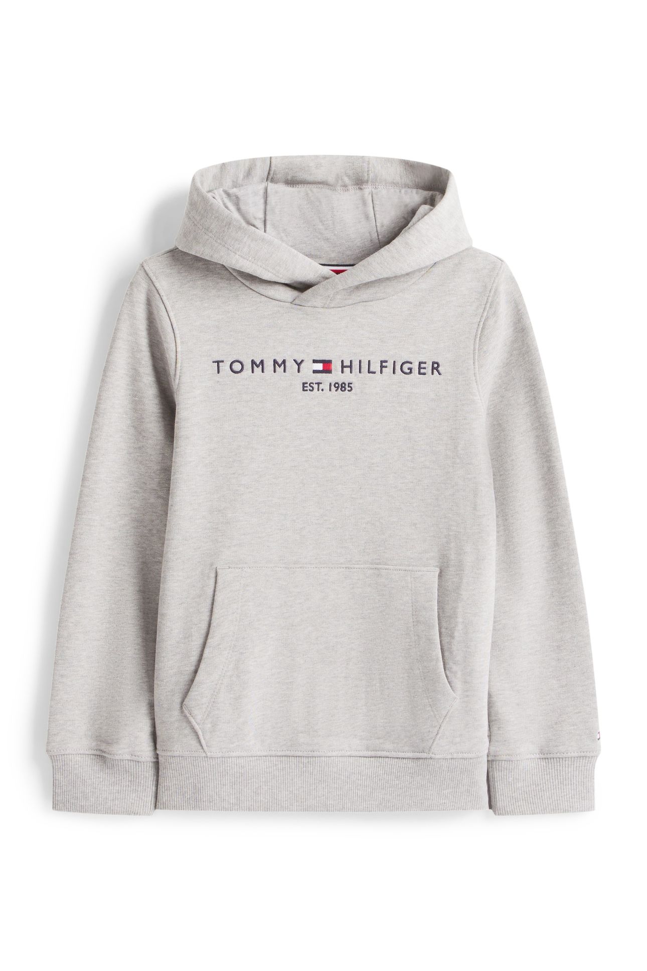 UNISEX ESSENTIAL HOODIE LIGHT GREY HEATHER 4
