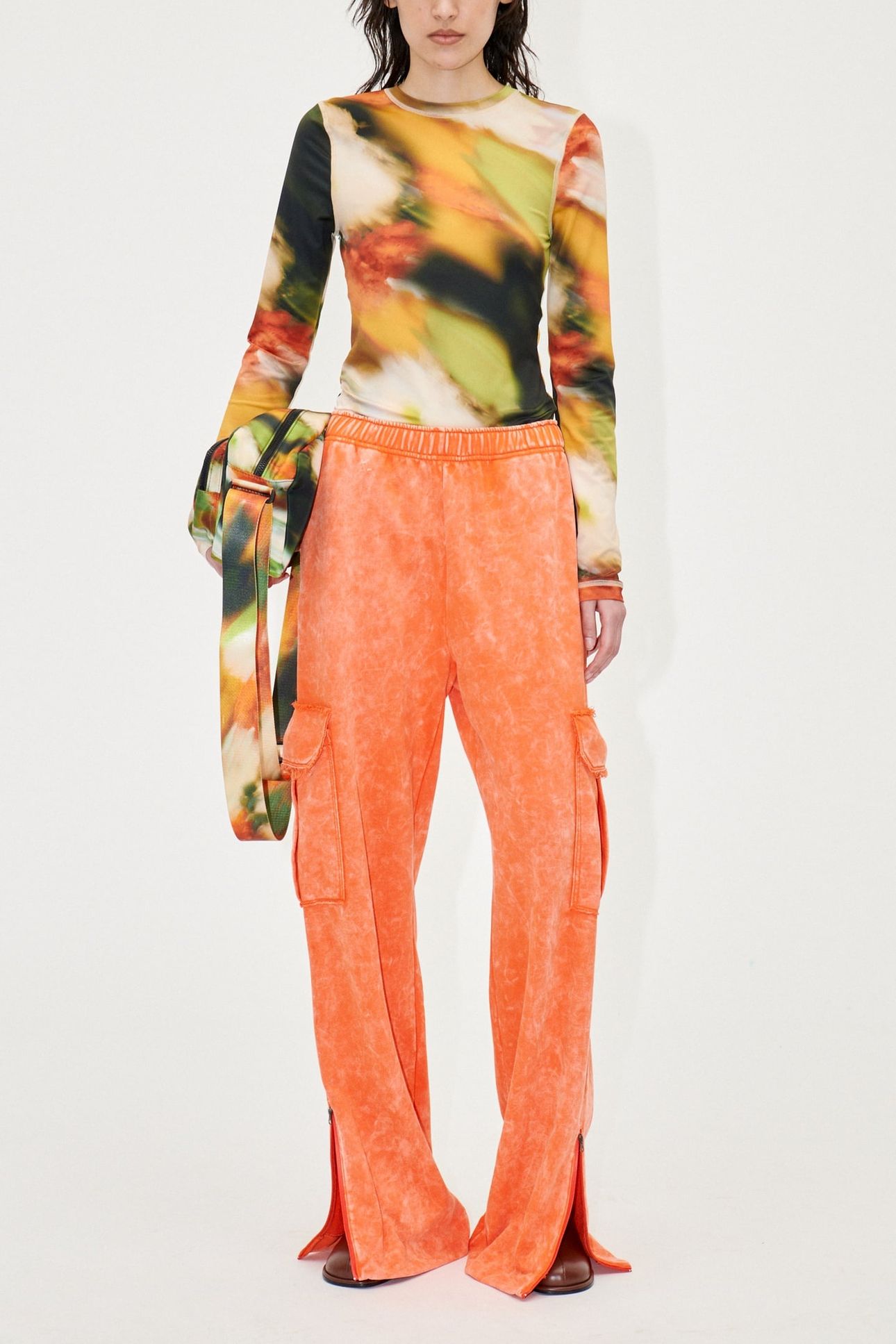 KARL PANTS LONG FLAME 1