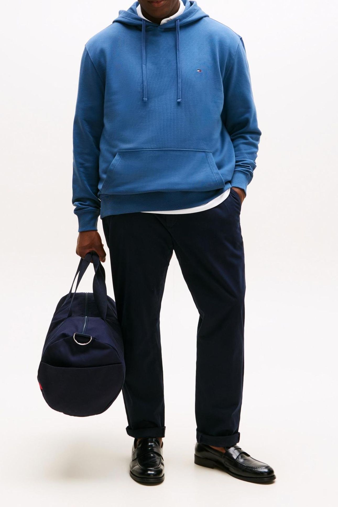 BT-ESSENTIAL TERRY HOODIE AEGEAN SEA 1