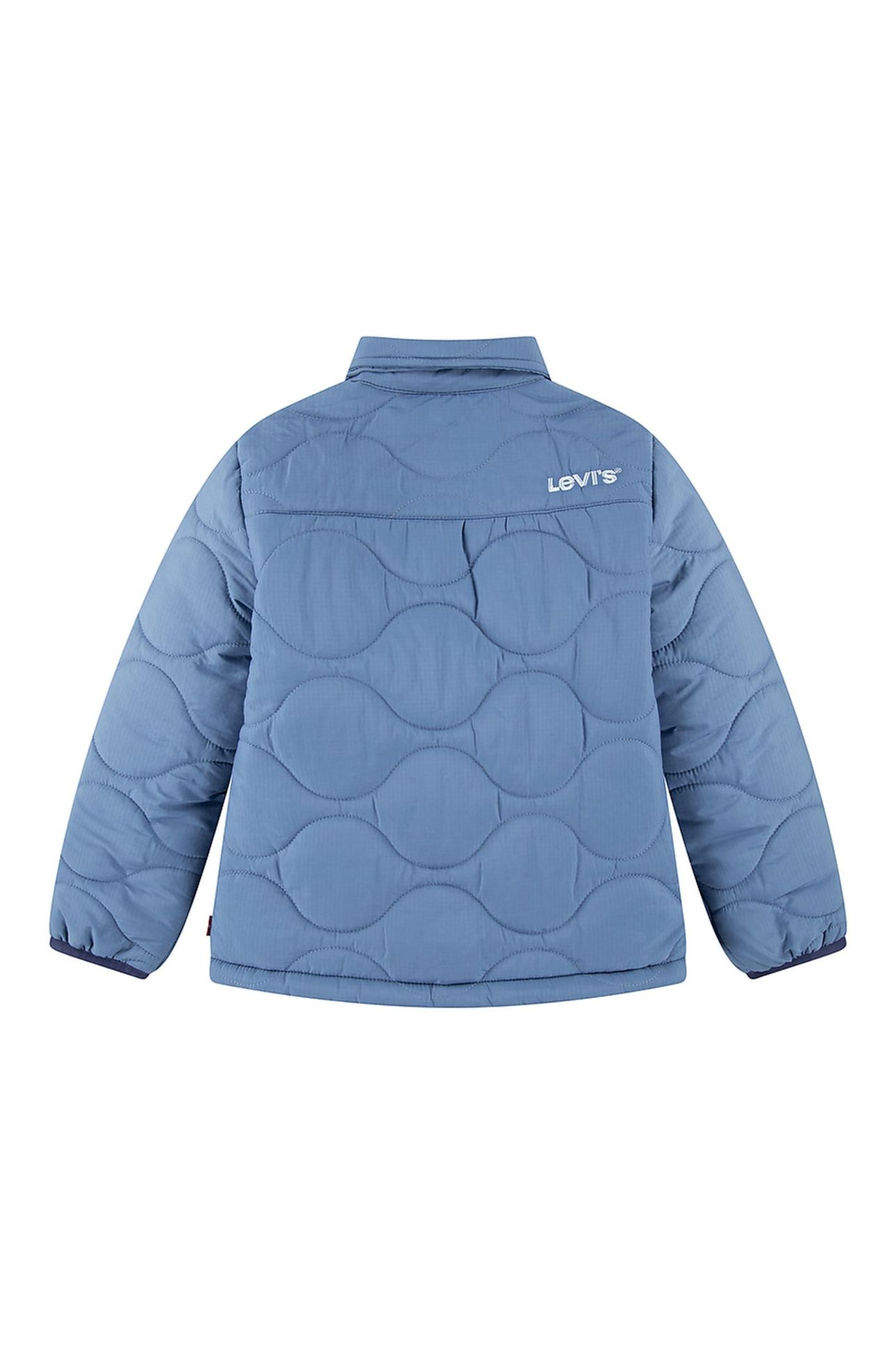BOYS QUILTED SHIRT JACKET CORNETBLUE 2