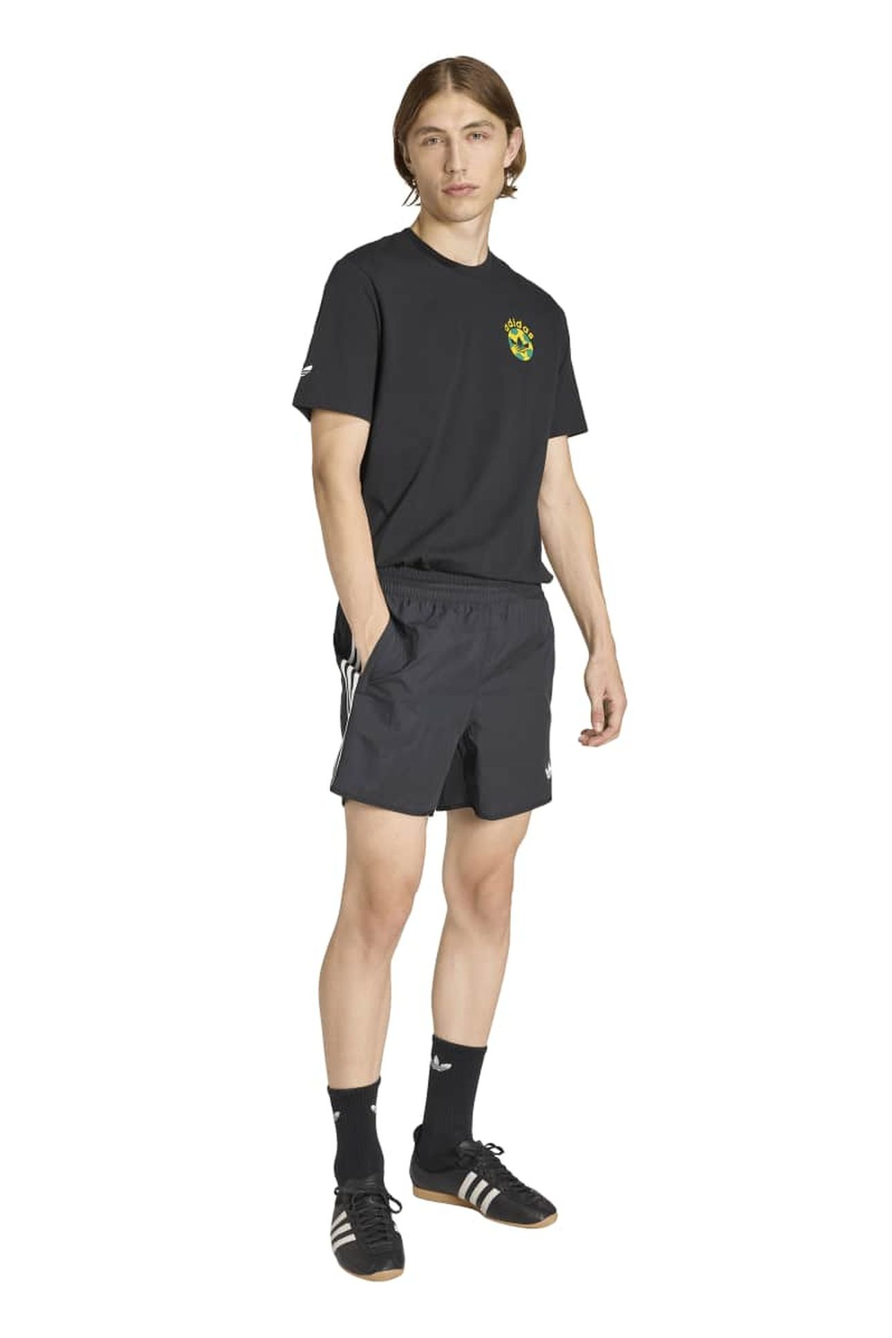 UNISEX FTBL GFX SS TEE BLACK 3