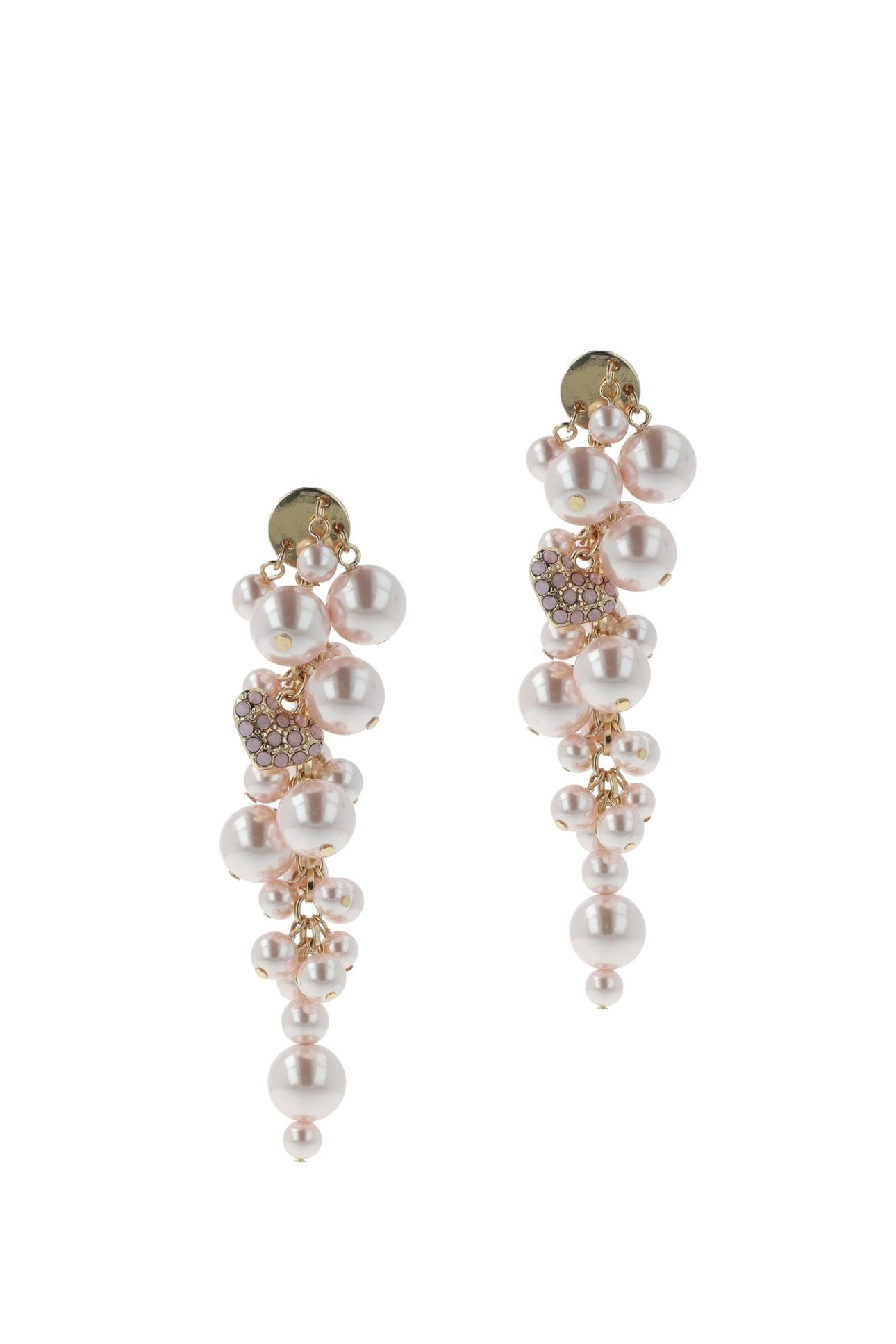 ULTIMATE PEARL EARHANGERS PINK PINK 1