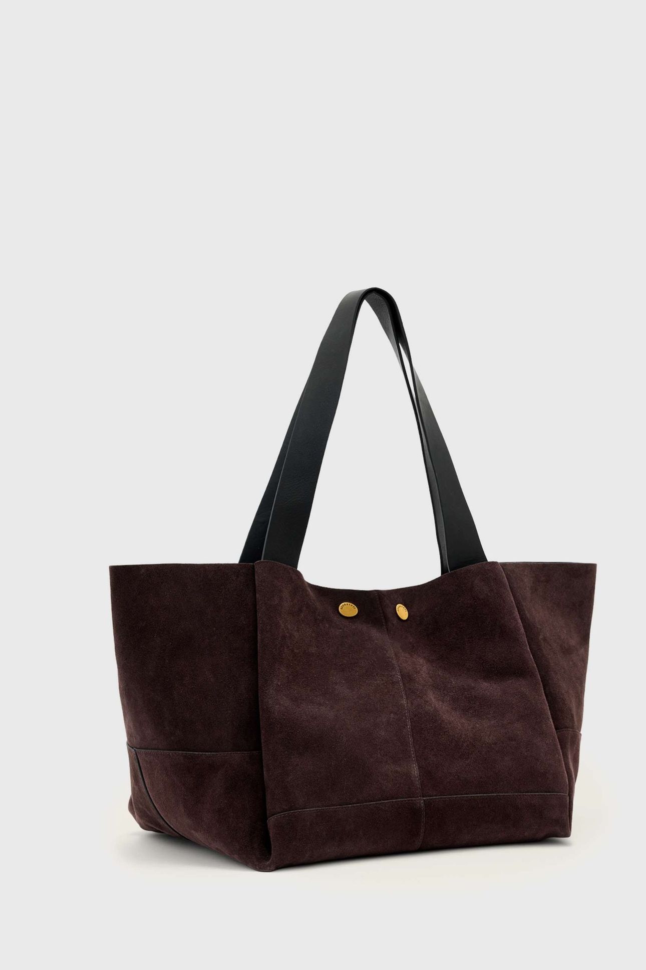 ROSALIE SUEDE TOTE BURNT UMBER RED 5