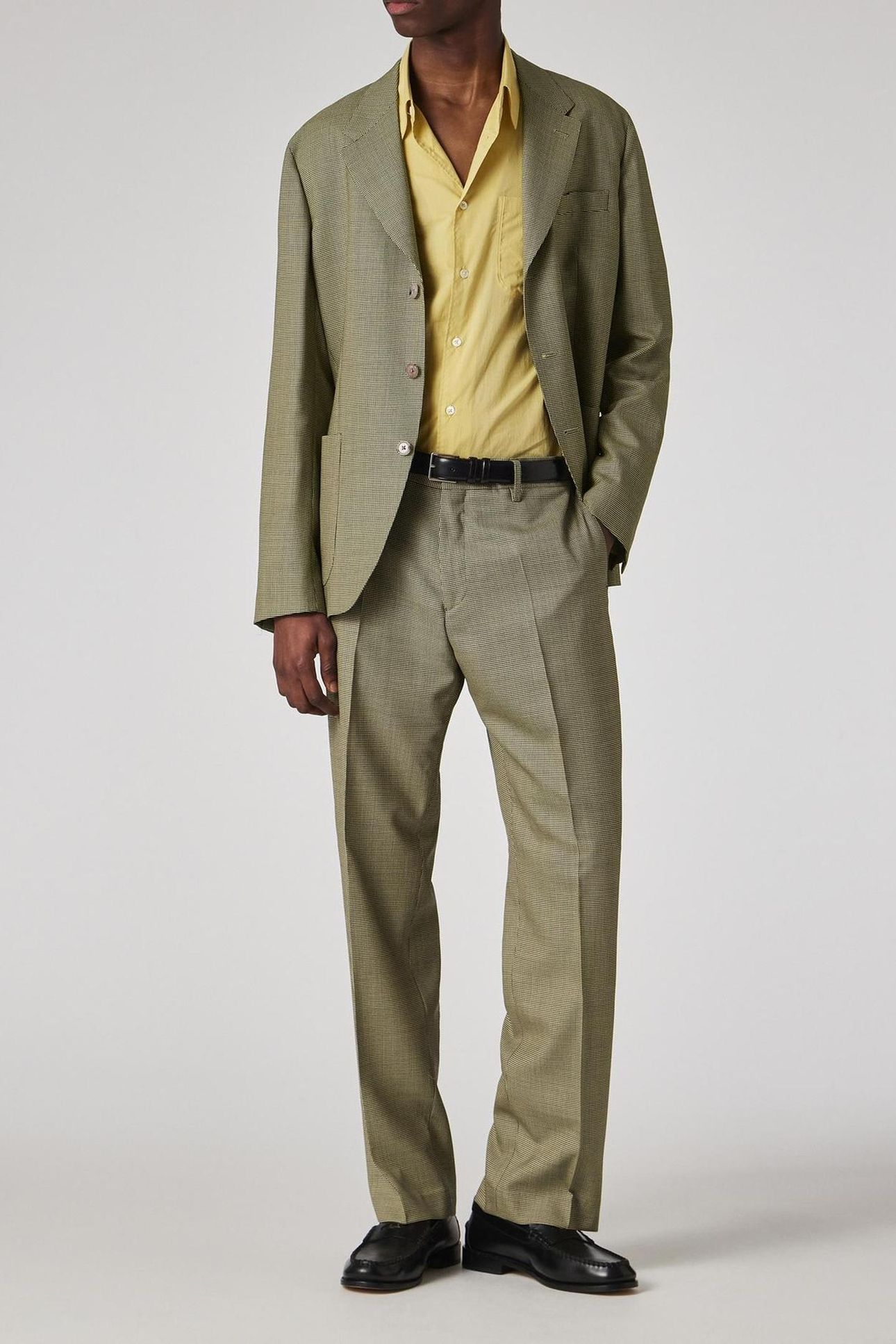 MENS TROUSER YELLOW 1