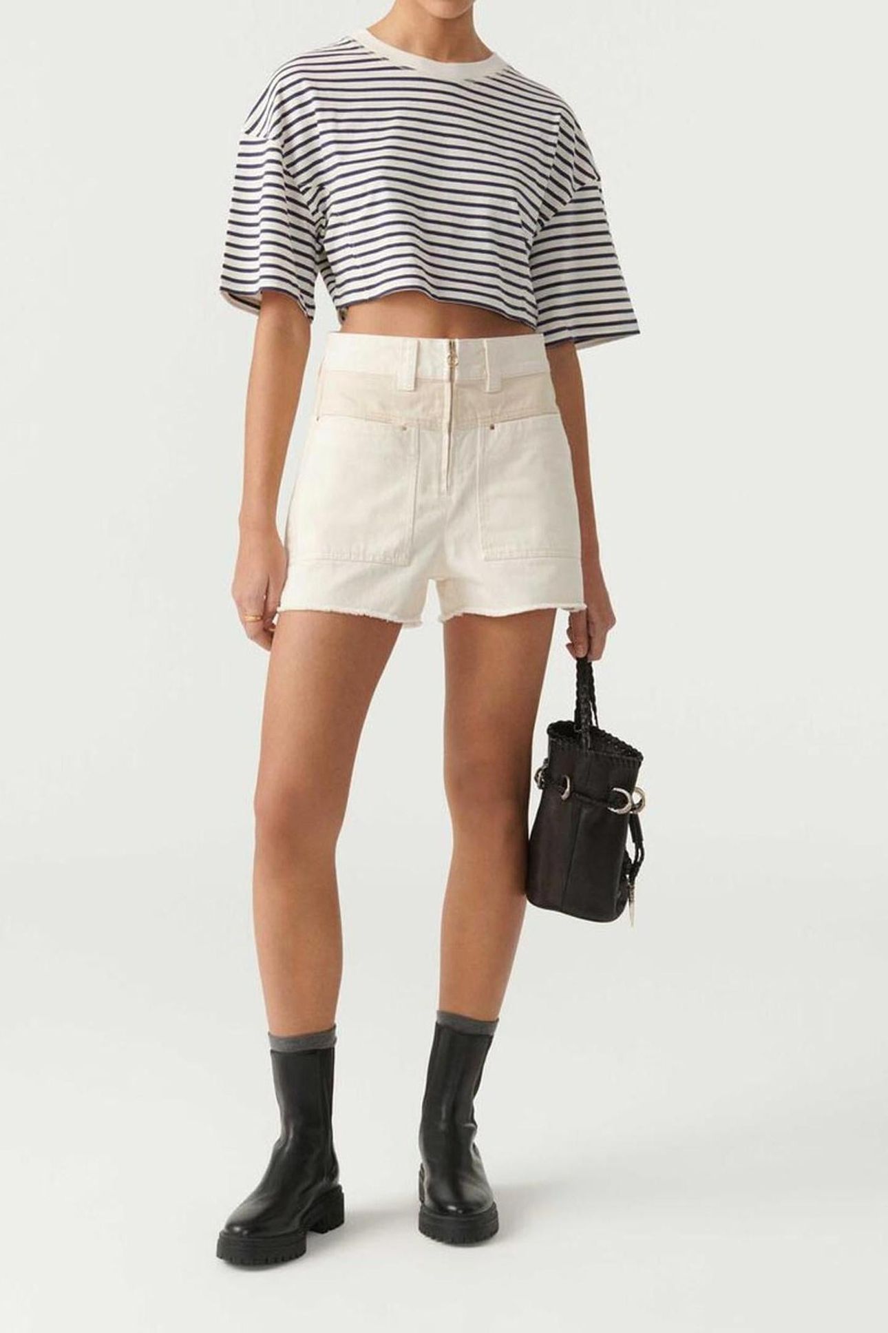 SHORT ECRU 1