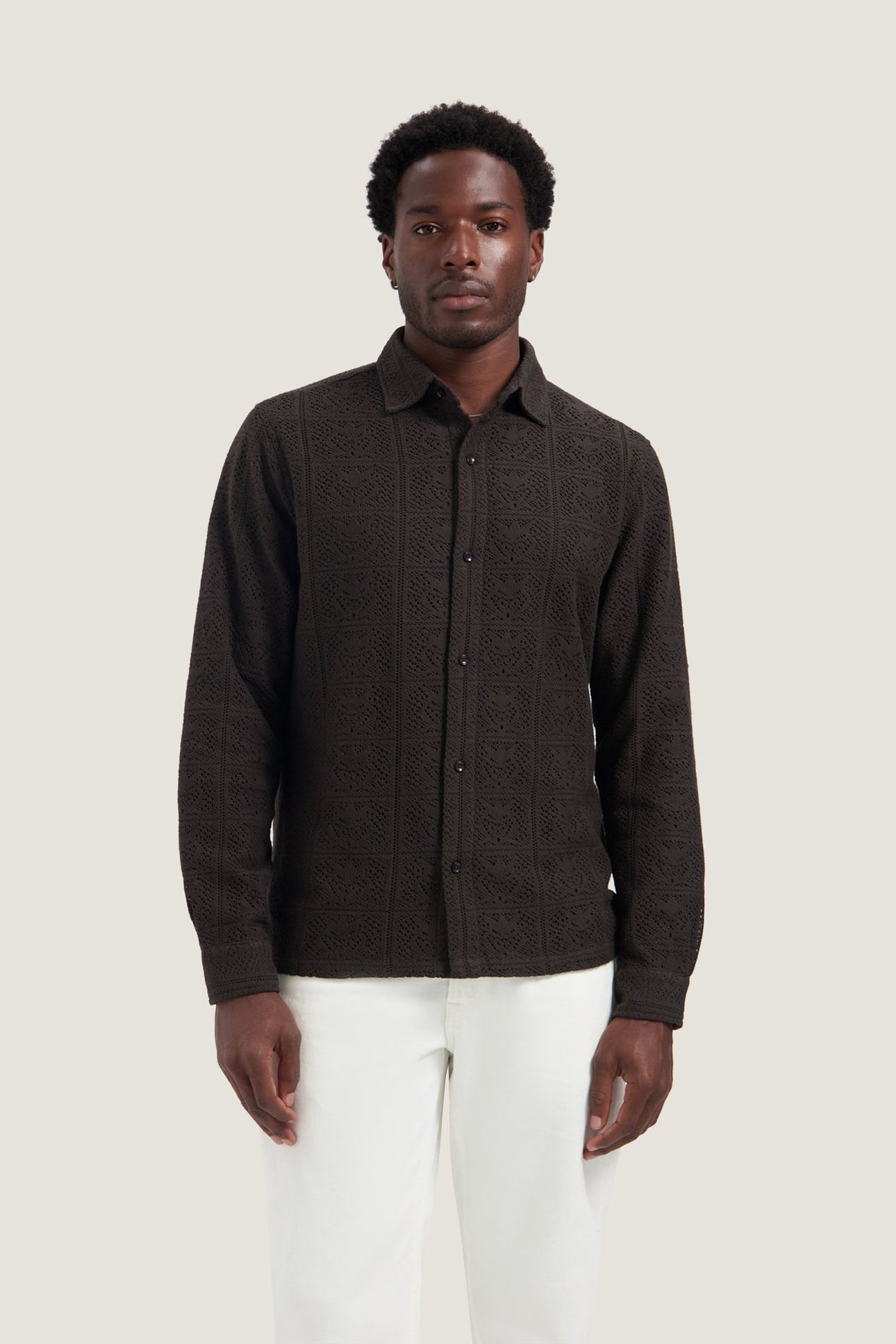 DS_DELAN SHIRT DK. BROWN 1