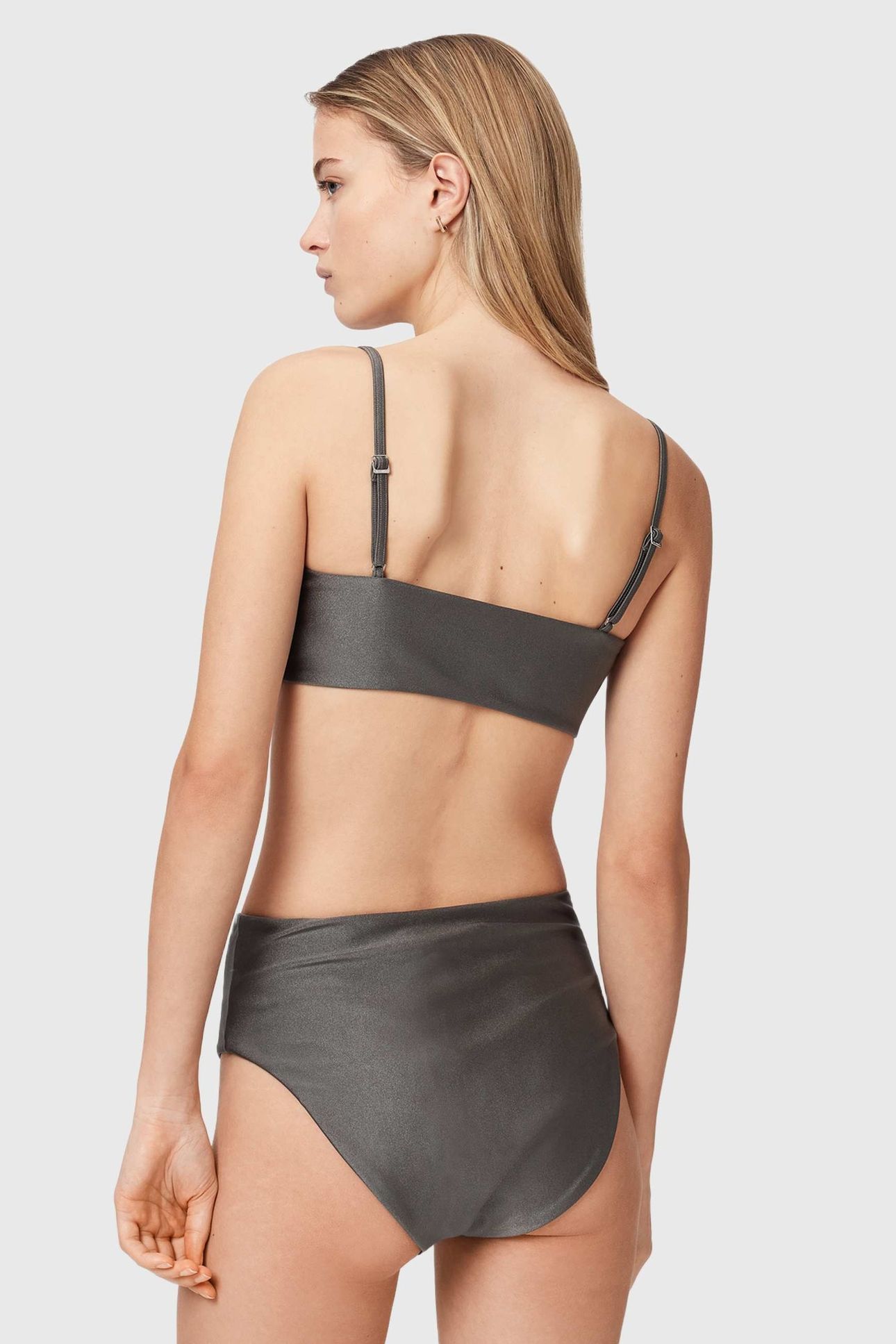 TALARIA BIKINI TOP GUNMETAL GREY 3