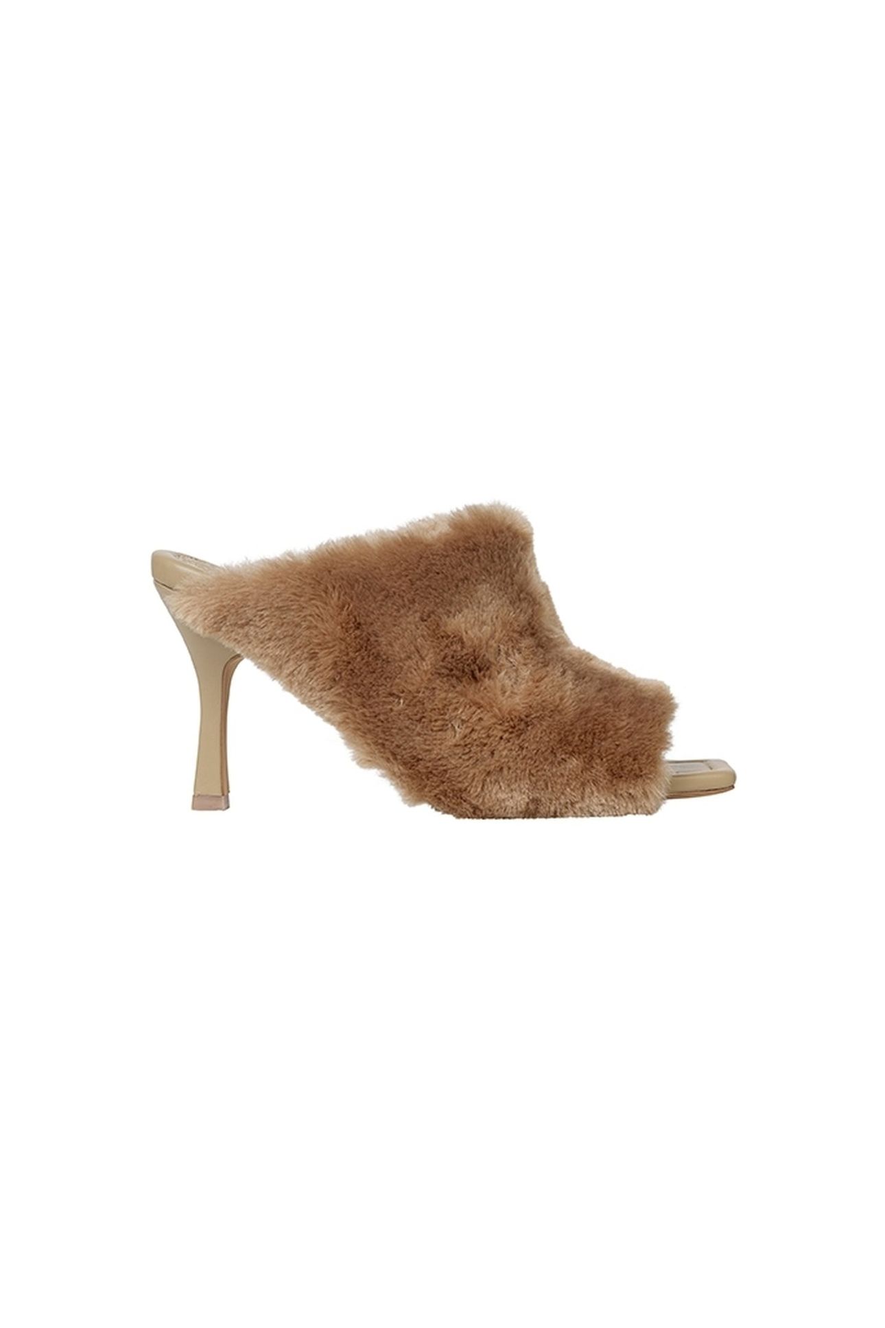 NAEMI FUR MULE BROWN 3