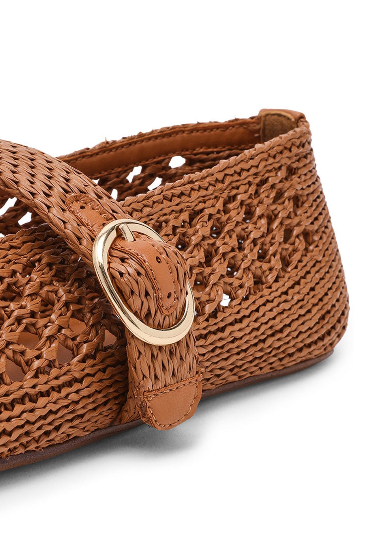 ALARA FLAT SHOES CASHEW 4