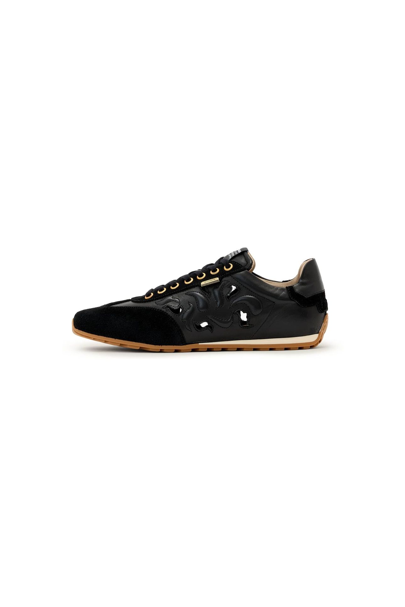 LIAM WESTERN SNEAKER BLACK 1