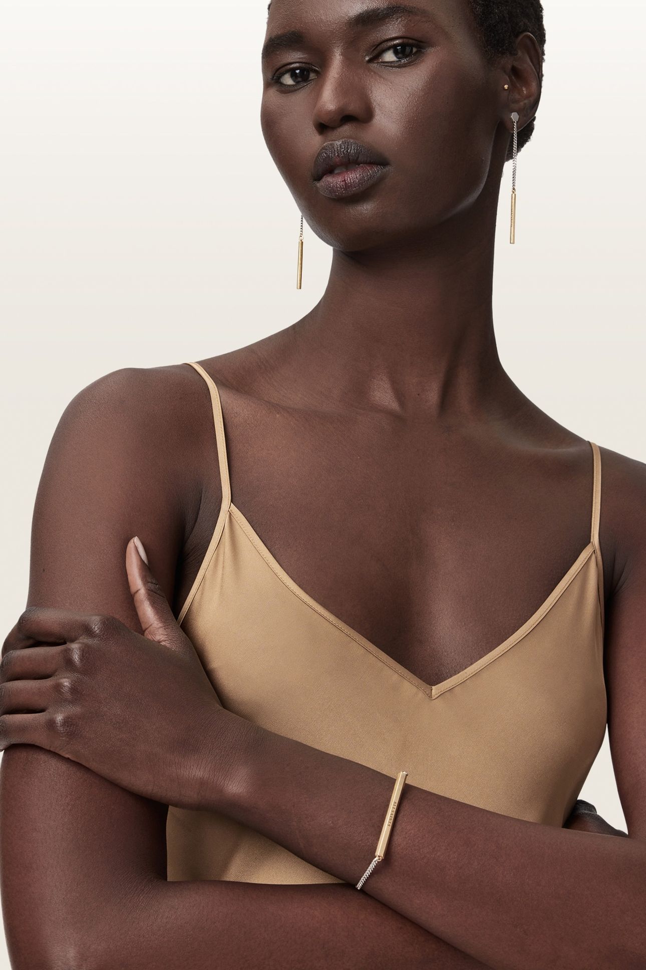 MAEVE CHAIN BRCLT WARM SILVER MIX 3