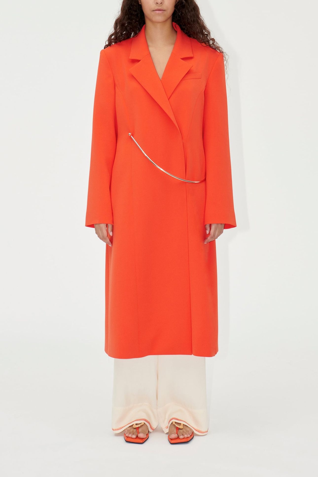 JONA OUTERWEAR COAT TANGERINE TANGO 1