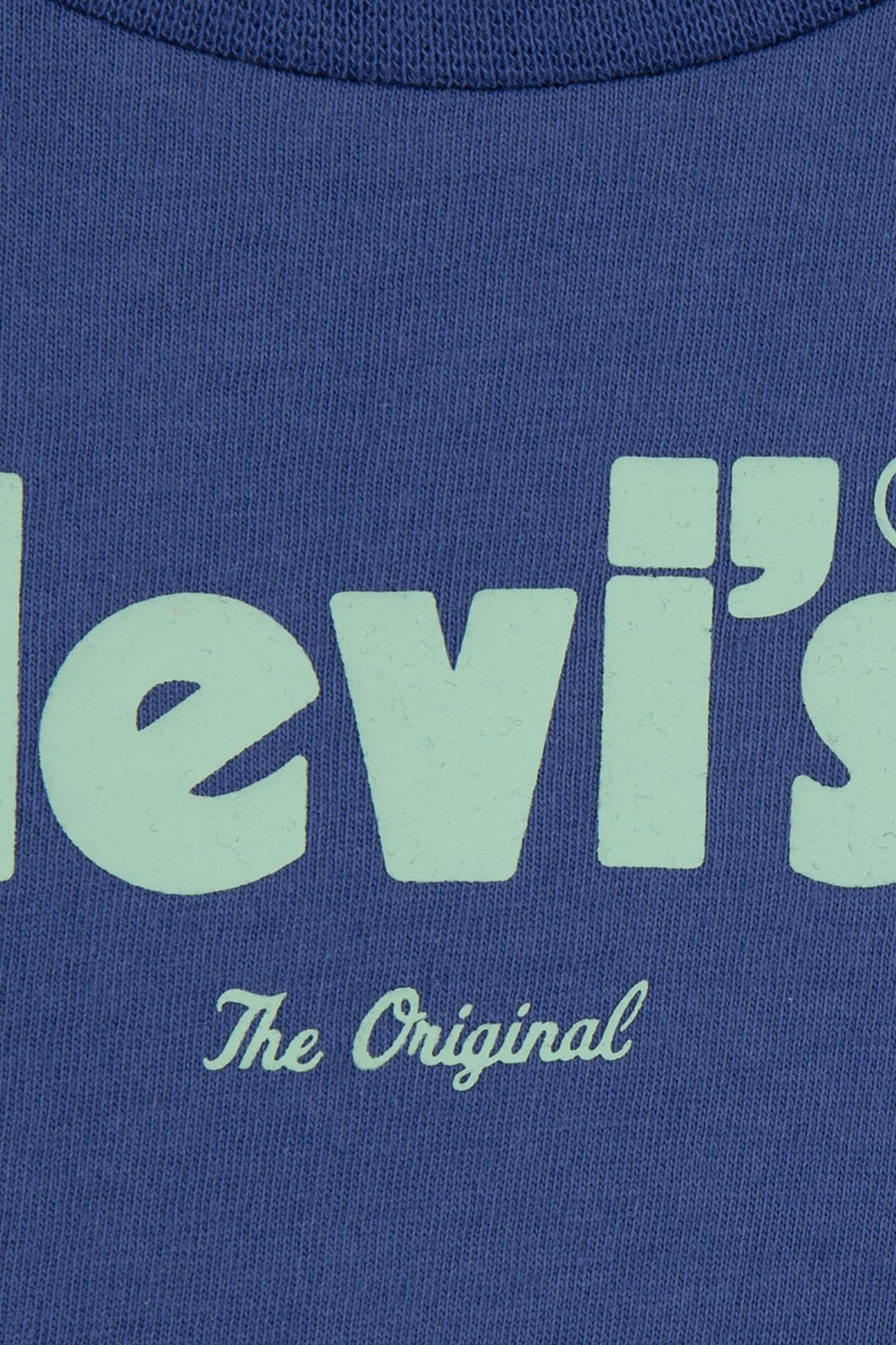 BOYS POSTER LOGO ORIGINAL TEE TRUE NAVY 3