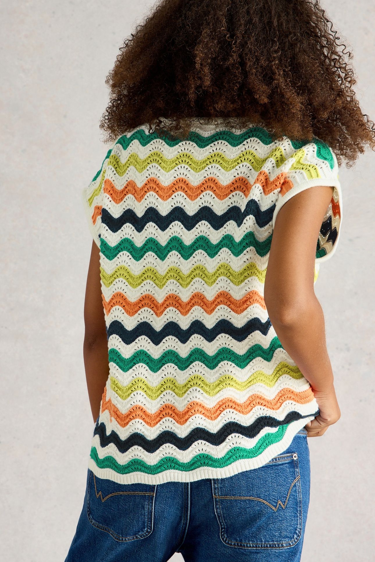 CALYPSO TEE WHITE MULTI 2