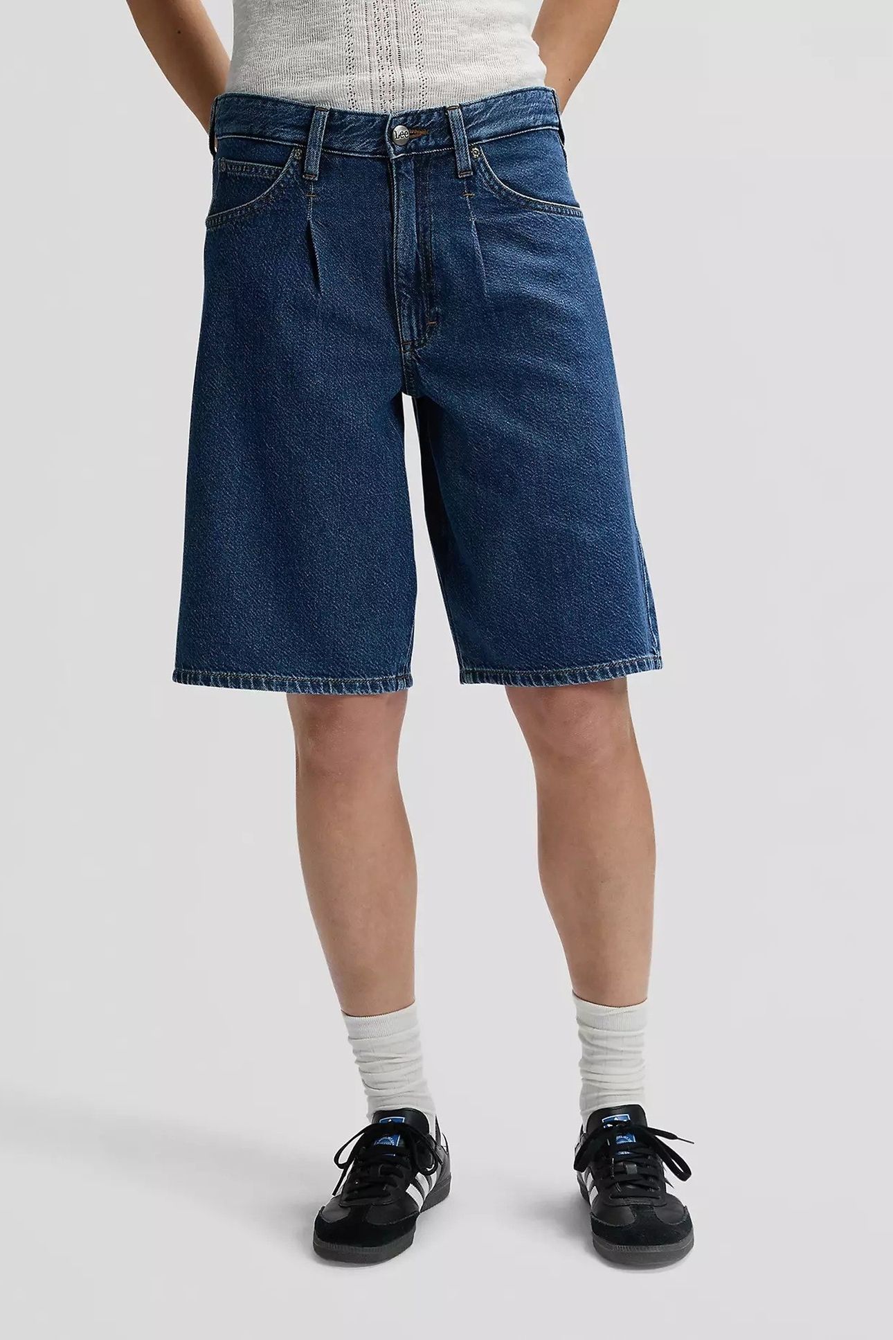 DRAPEY JORT - OVERT WASH - RELAXED BLUE 1