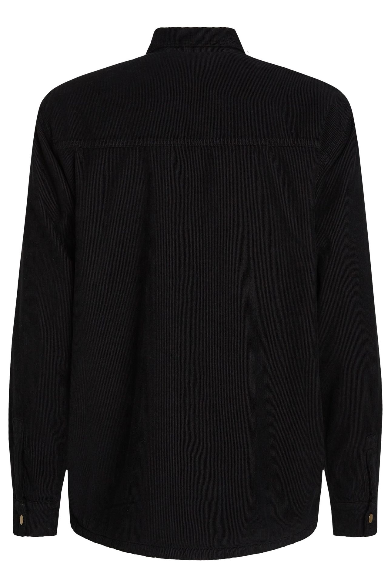 O'RIGINALS CORDUROY FLEECE LINED OVERSHIRT BLACK OUT 2