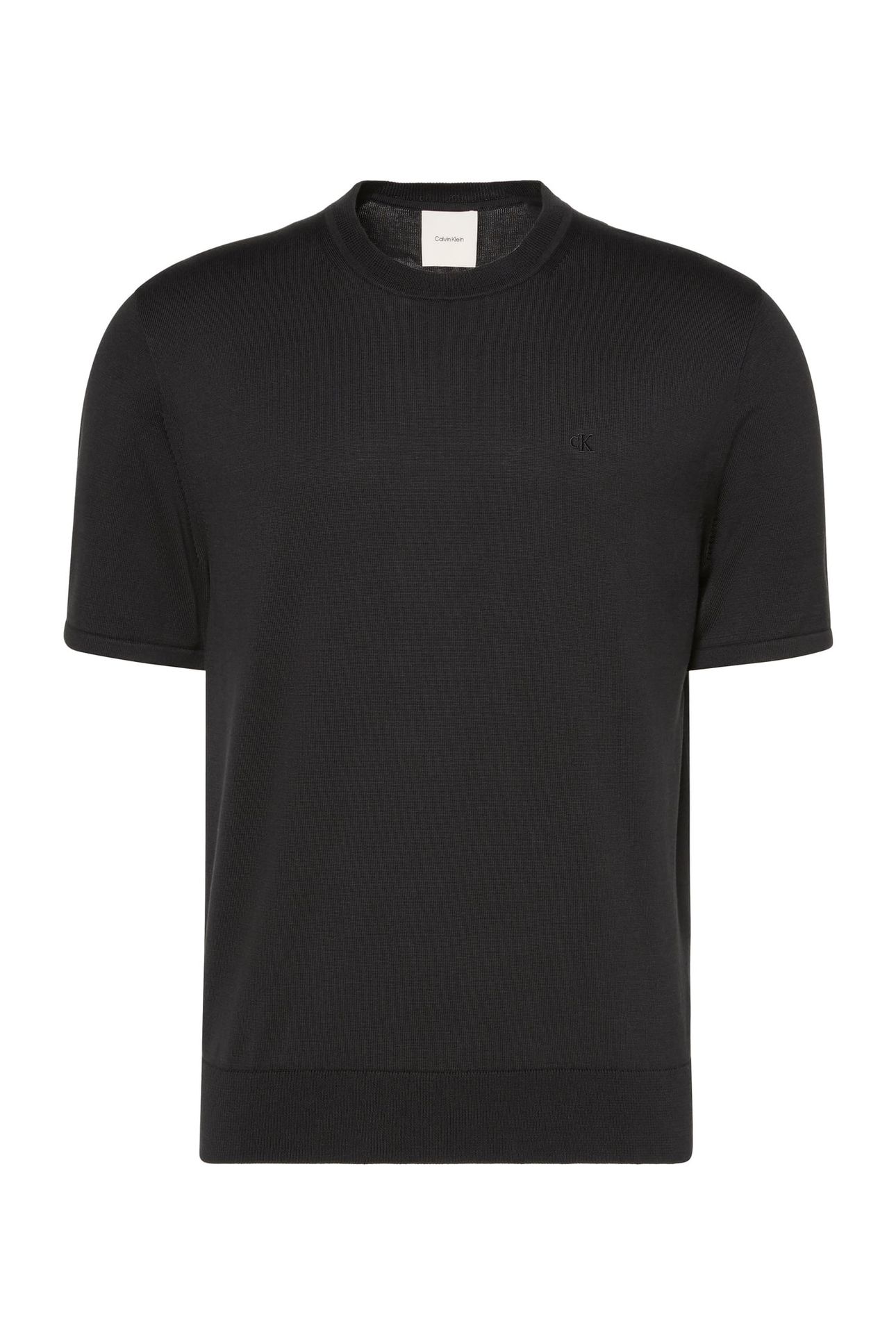 SS SUPIMA COTTON CREW BLACK 4