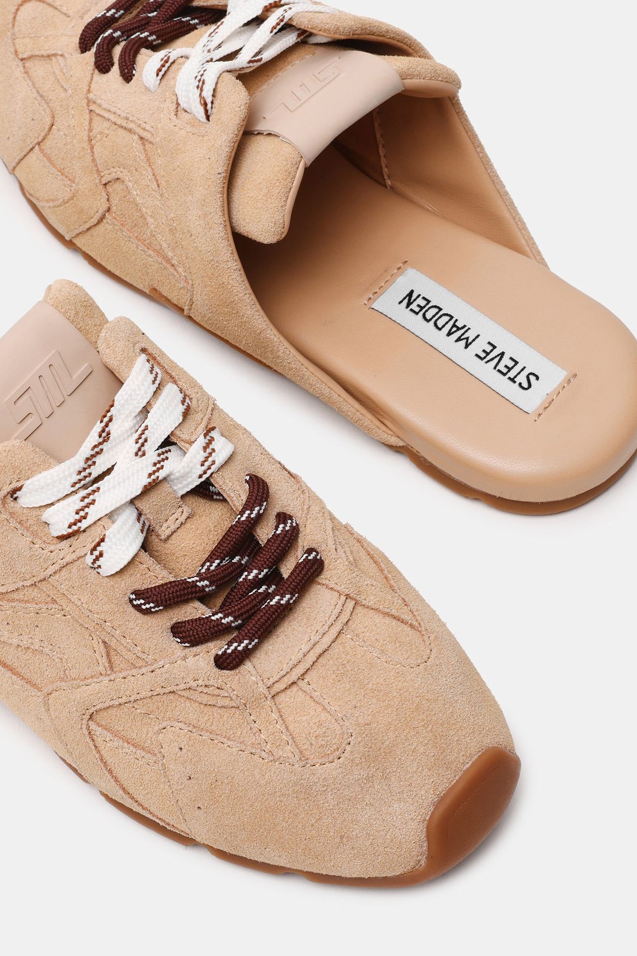 ASIEL MULE SNEAKERS BEIGE SUEDE 7