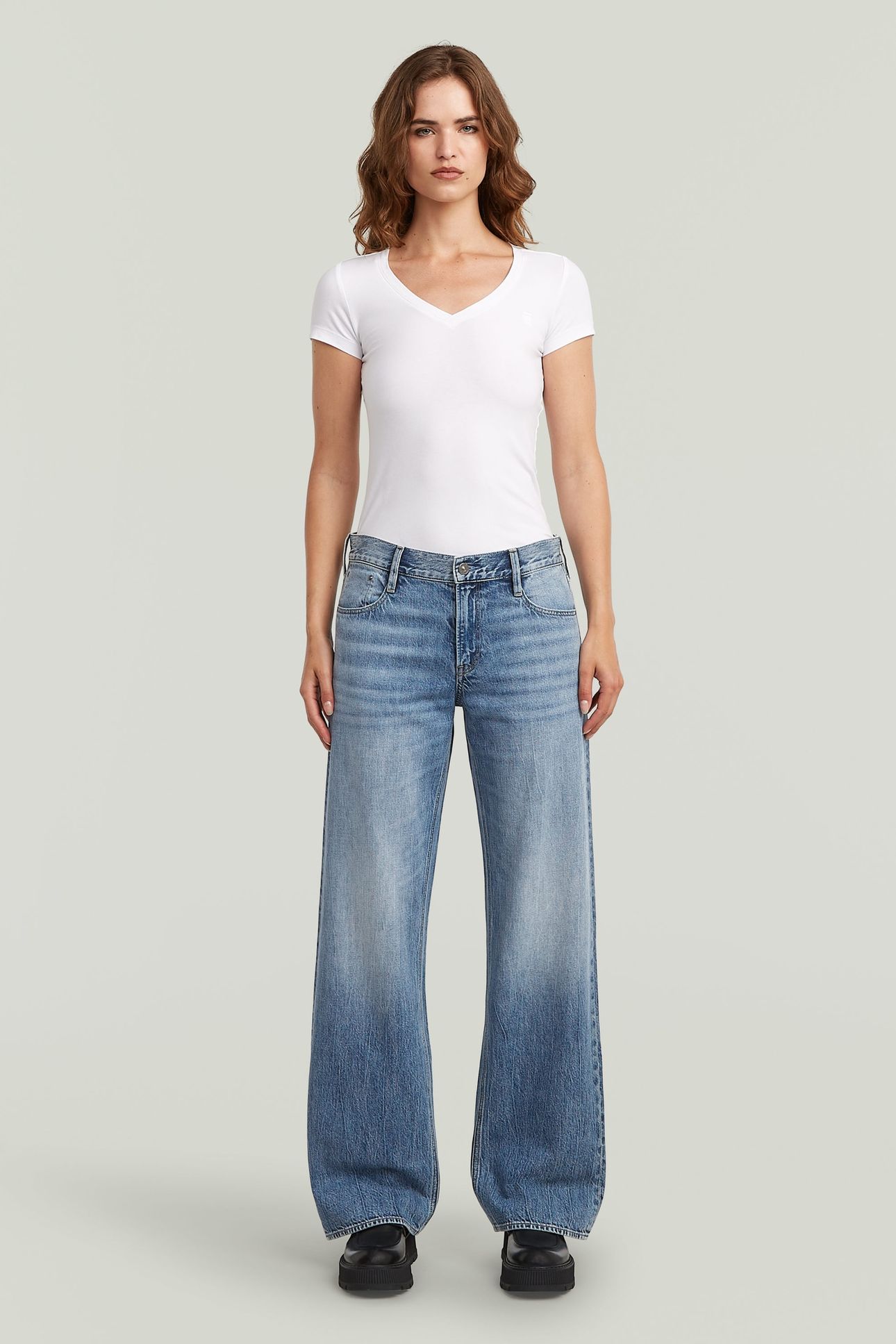 JUDEE LOOSE MEDIUM BLUE 3