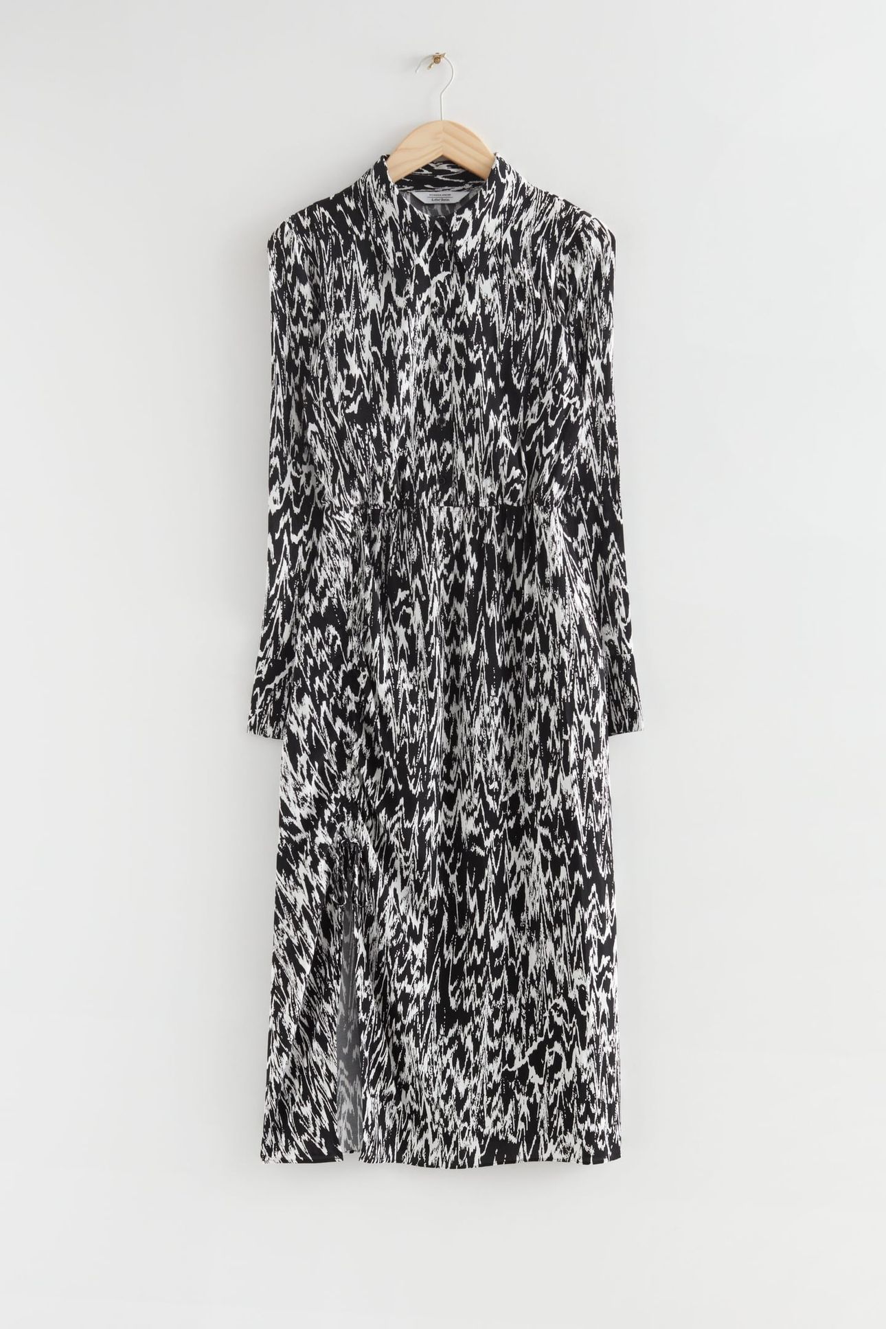 ST LILLIE PRINTED DRESS BLACK 1