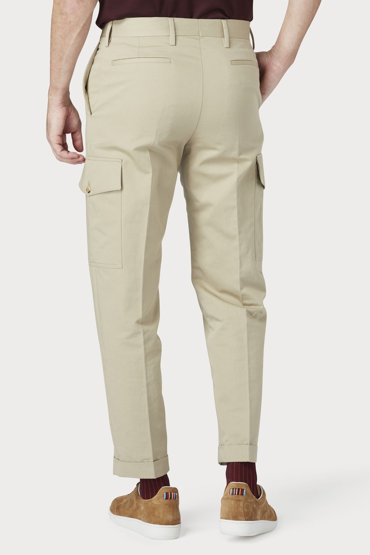 MENS CARGO TROUSER KHAKI 2