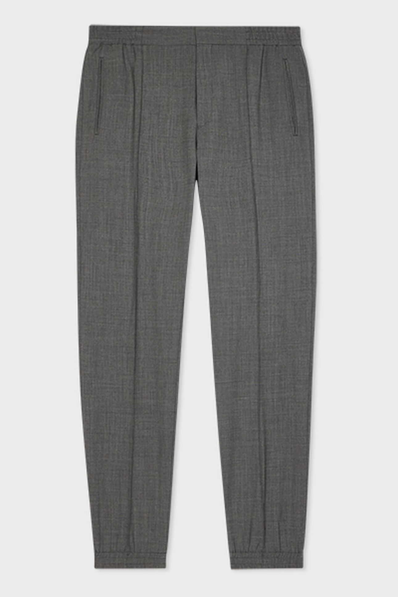 MENS TROUSER GREY MELANGE 4