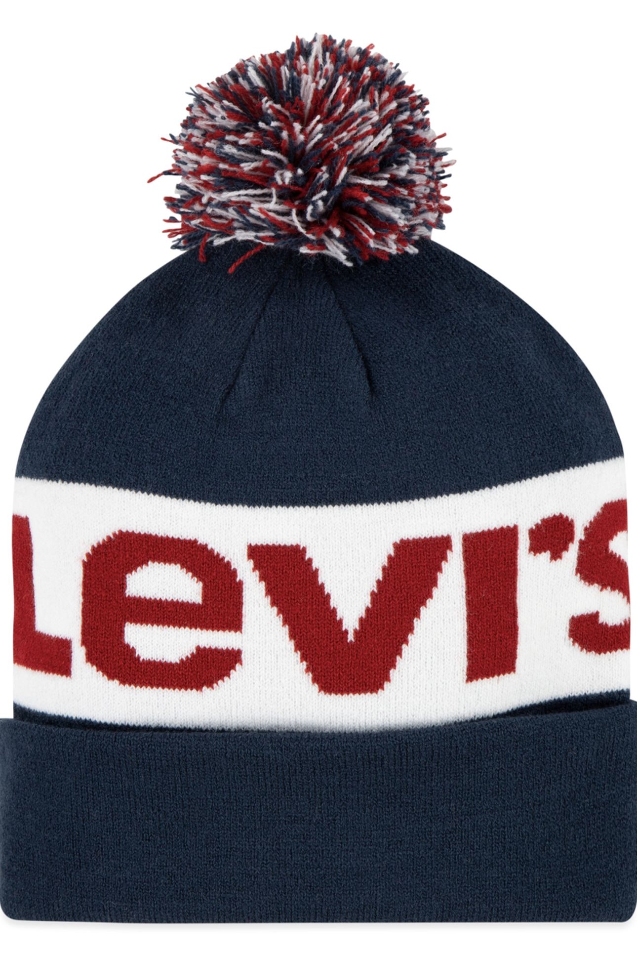 UNISEX LAN BEANIE AND GLOVE SET DRESS BLUES 3