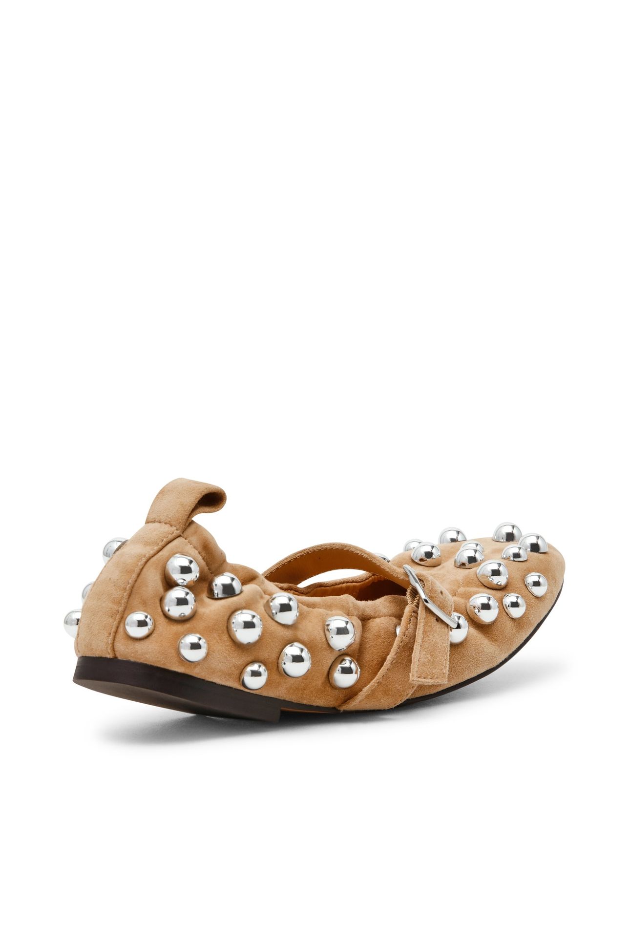 SUNRAYS FLAT SHOES SAND SUEDE 4