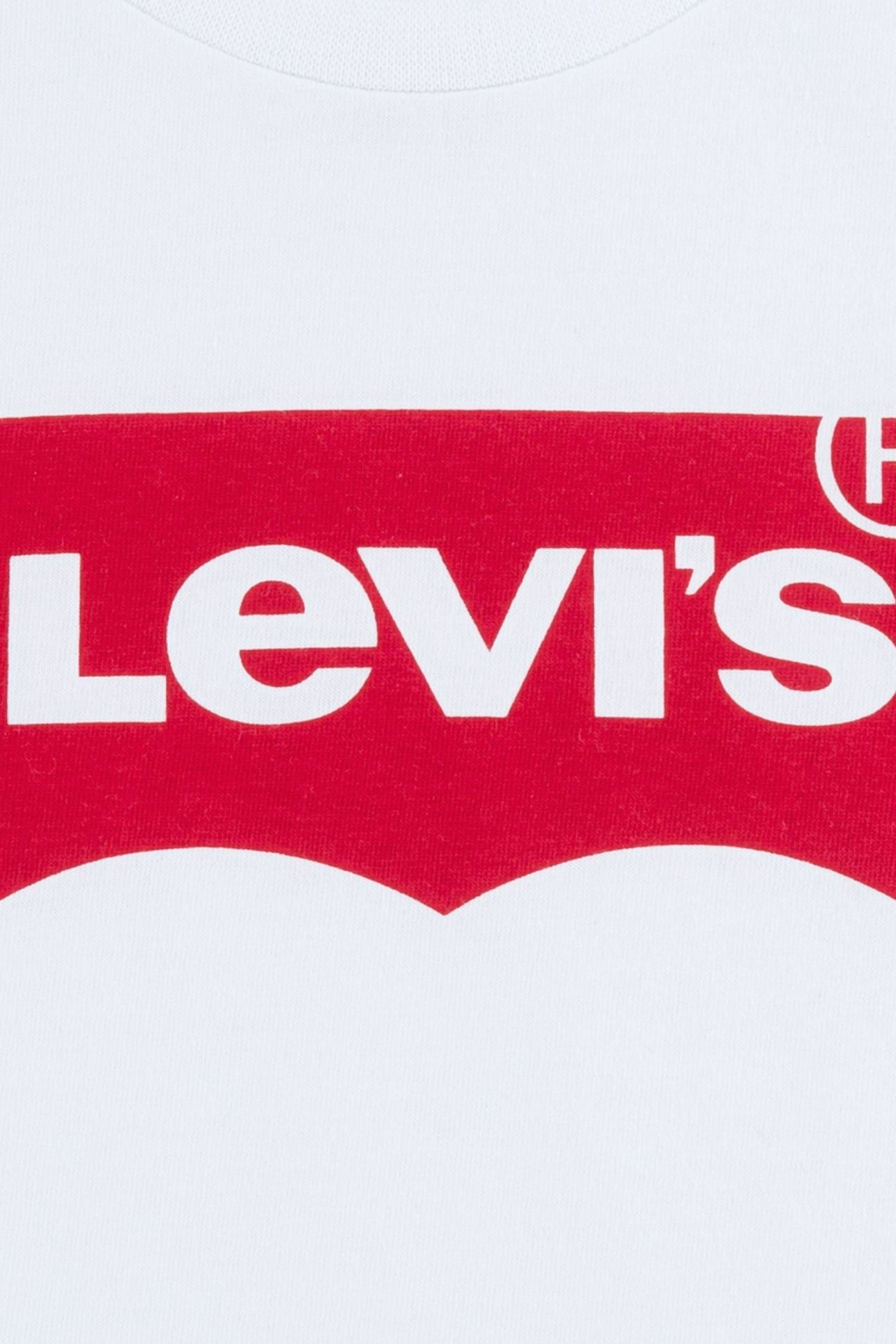 GIRLS S/S BATWING TEE RED/WHITE 3