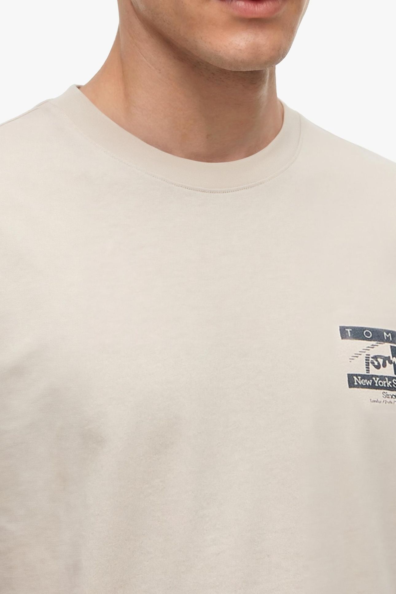 TJM REG SIGN FLAG SS CLASSIC BEIGE 5