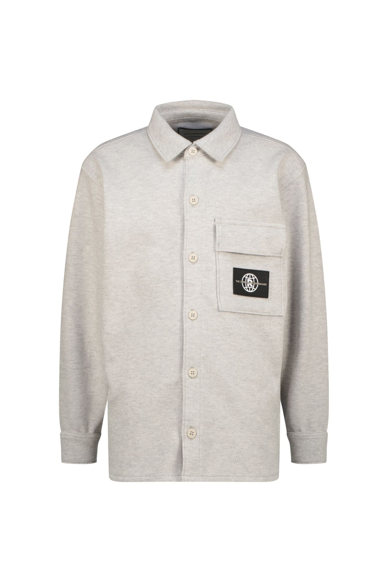 BOYS LEXTON SHIRT GREY MELE 2