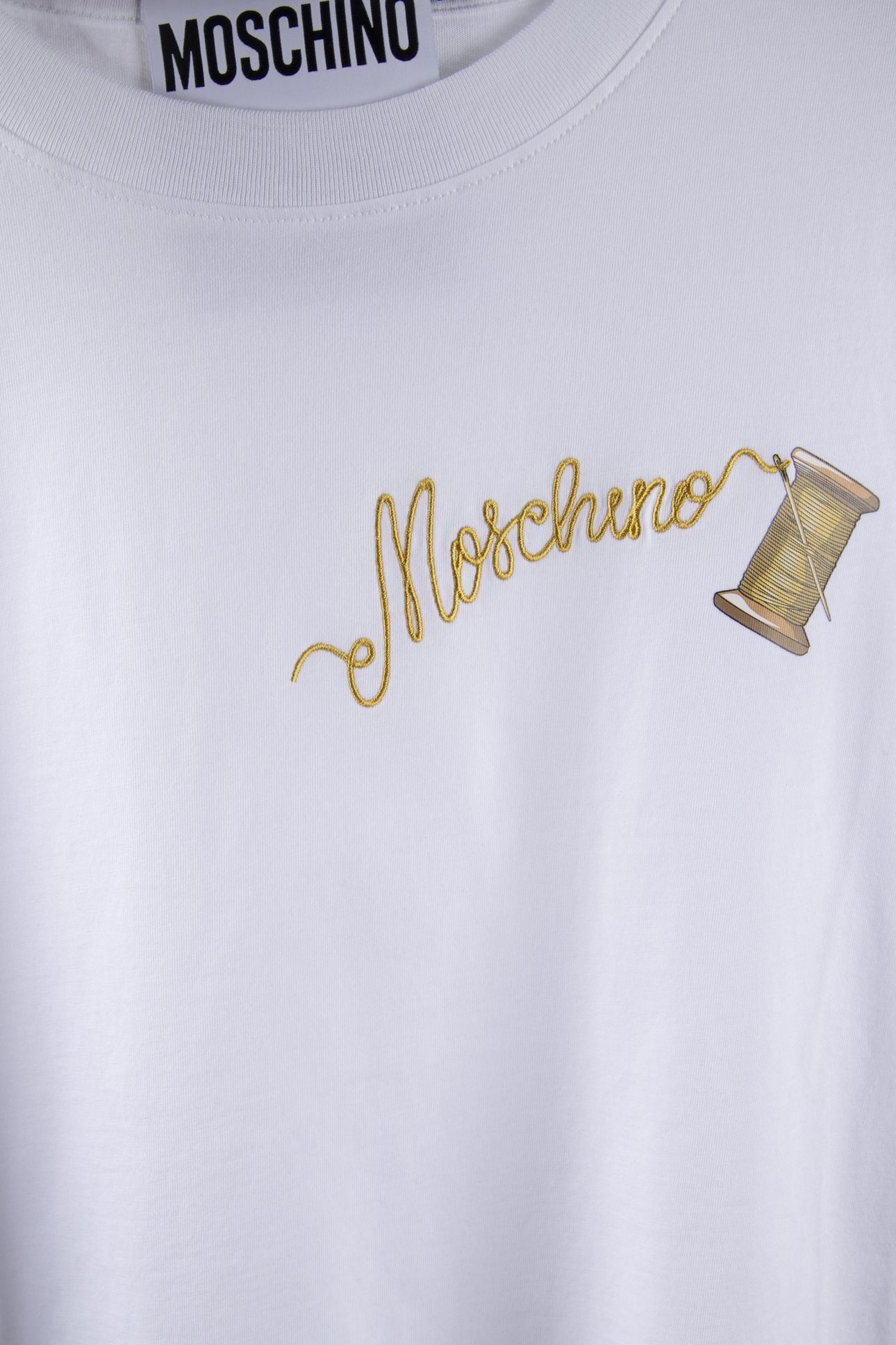 T-SHIRT SARTORIAL LOGO EMBROIDERY WHITE 4