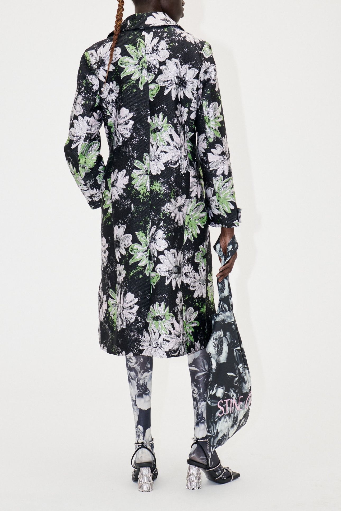 WESSI OUTERWEAR COAT GLITTER BLOOM 2