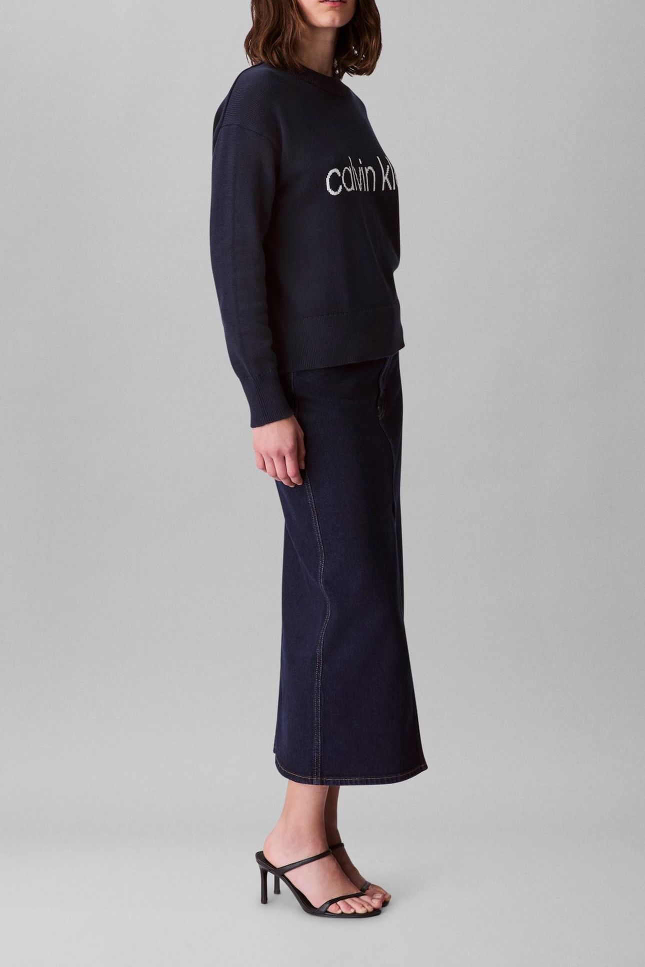 COTTON GRAPHIC PULLOVER DARK SAPPHIRE 6
