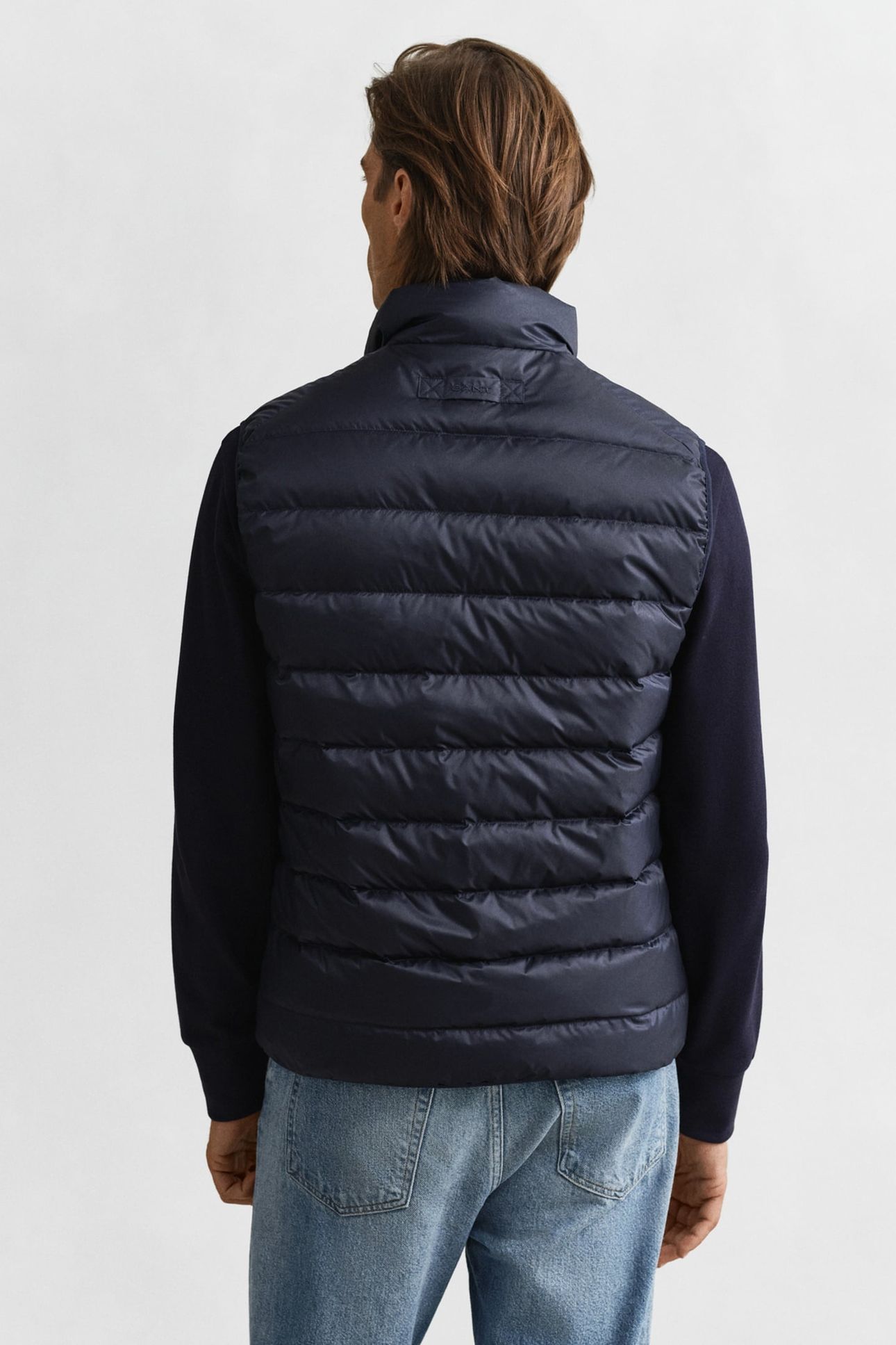 LIGHT DOWN VEST EVENING BLUE 2