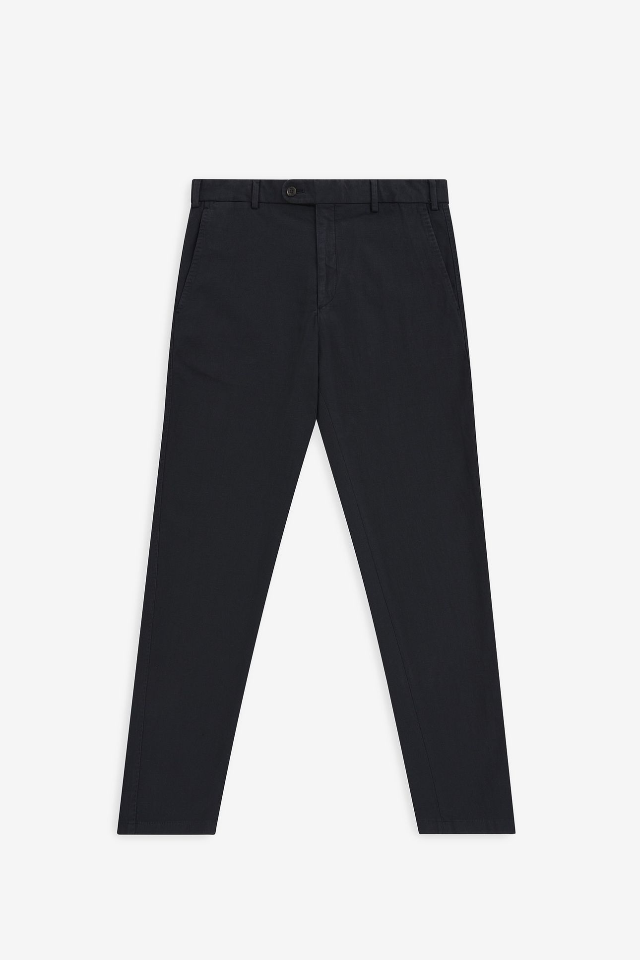 DIEGO COTTON-LINEN STRETCH NAVY 2