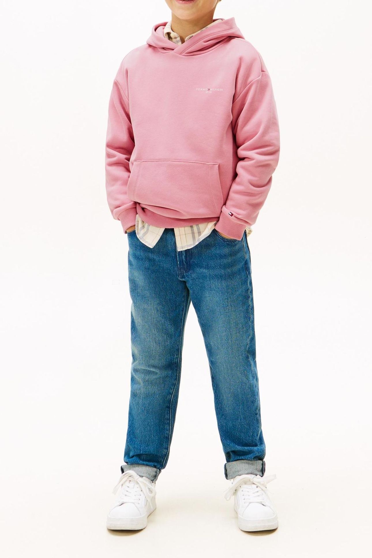 UNISEX MINI CORP HOODIE MYSTIC PINK 5