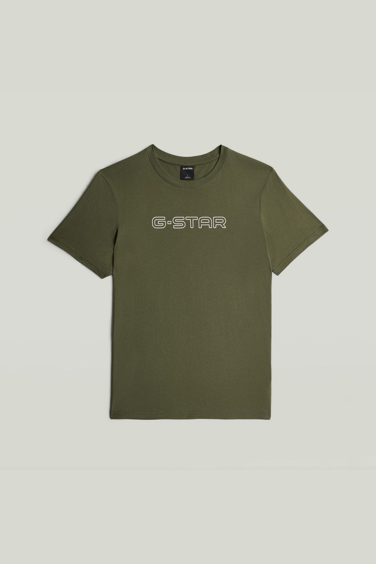 G-STAR SLIM T-SHIRT S/S GREEN 3