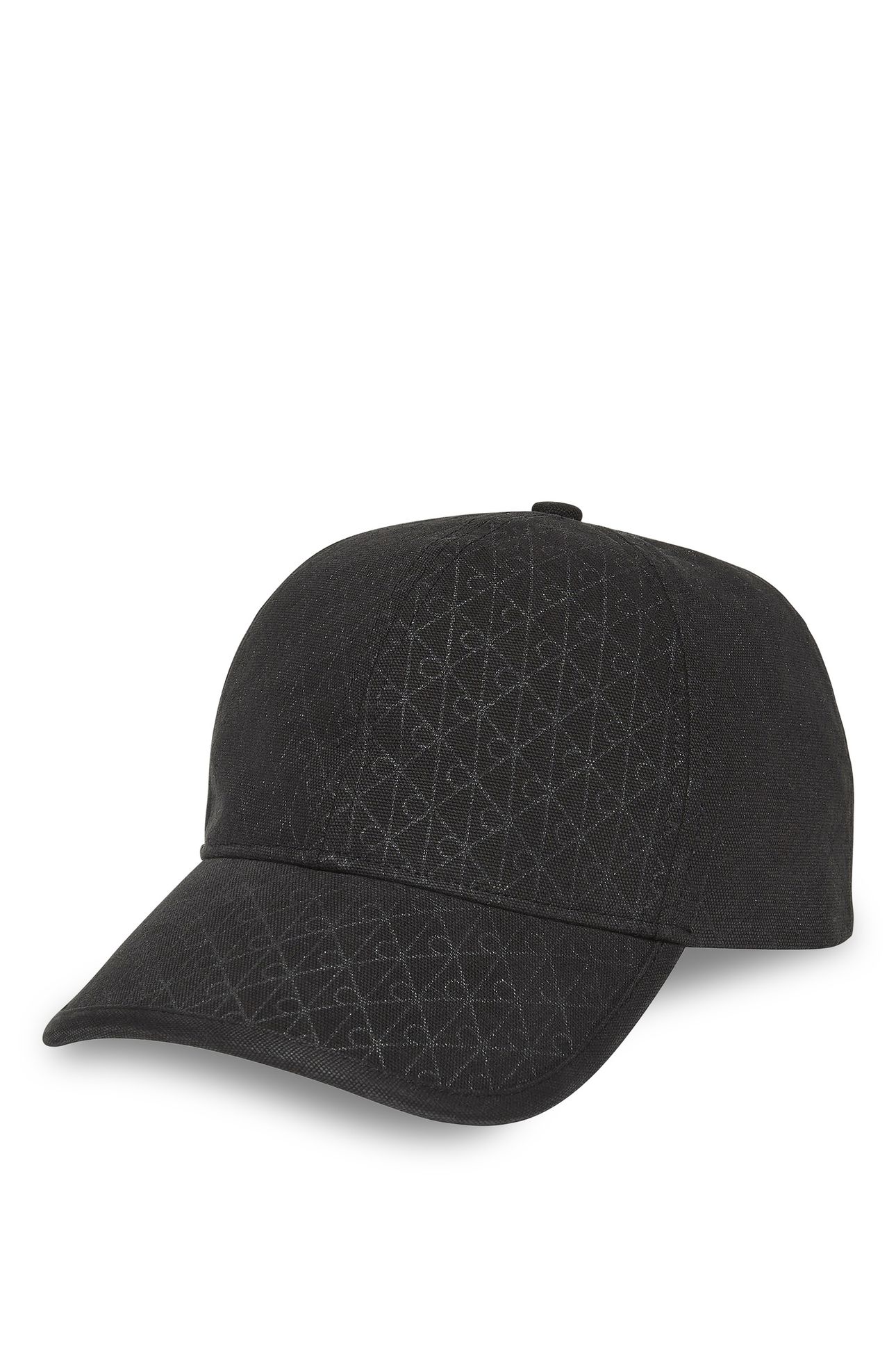 EMBLEM PRINT W LEATHER CHARCOAL 3