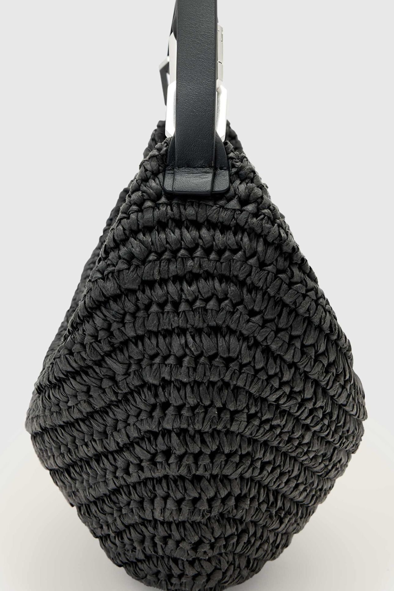 LUNA MICRO PAPER BAG BLACK 5