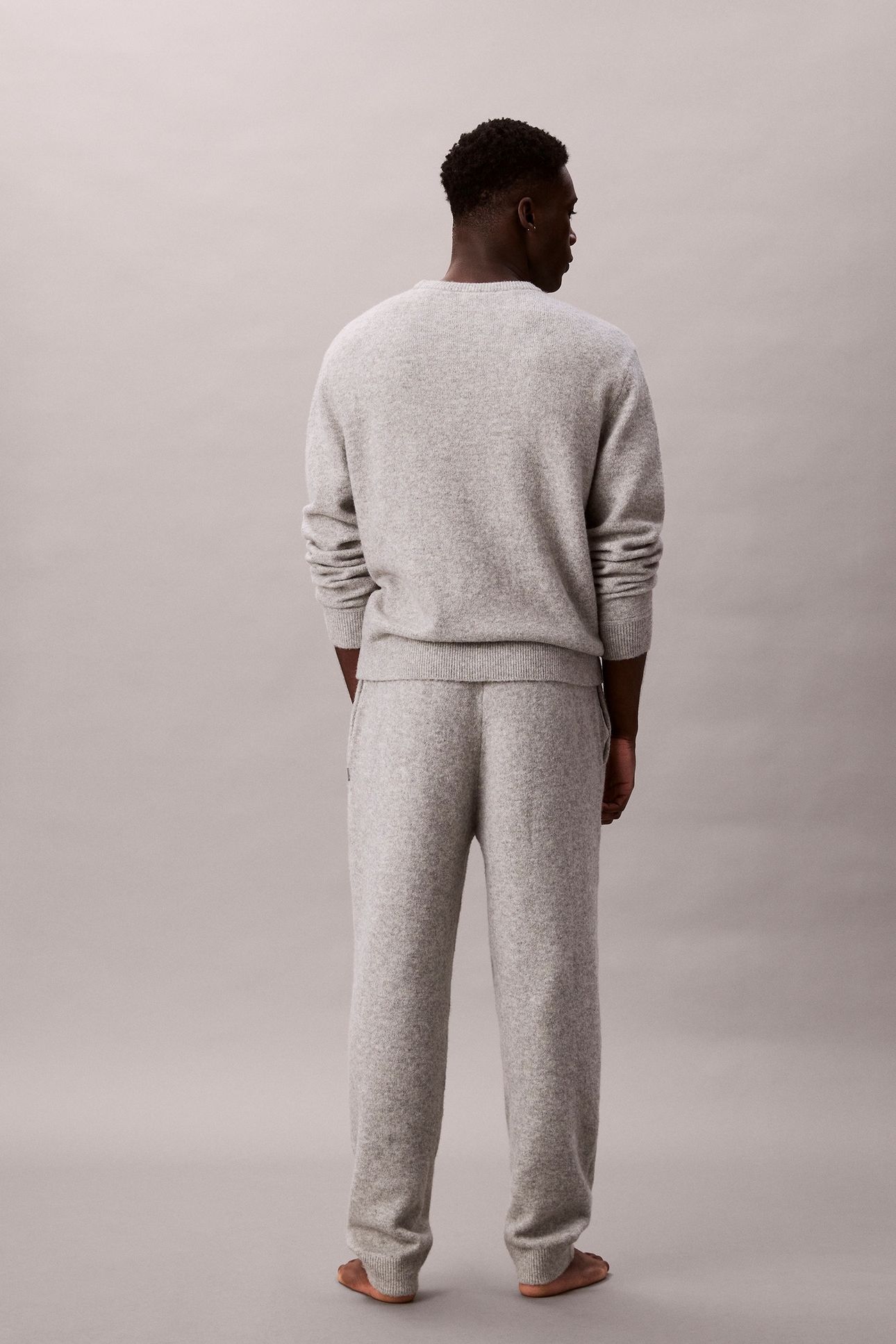 SWEATER JOGGER GREY HEATHER 2