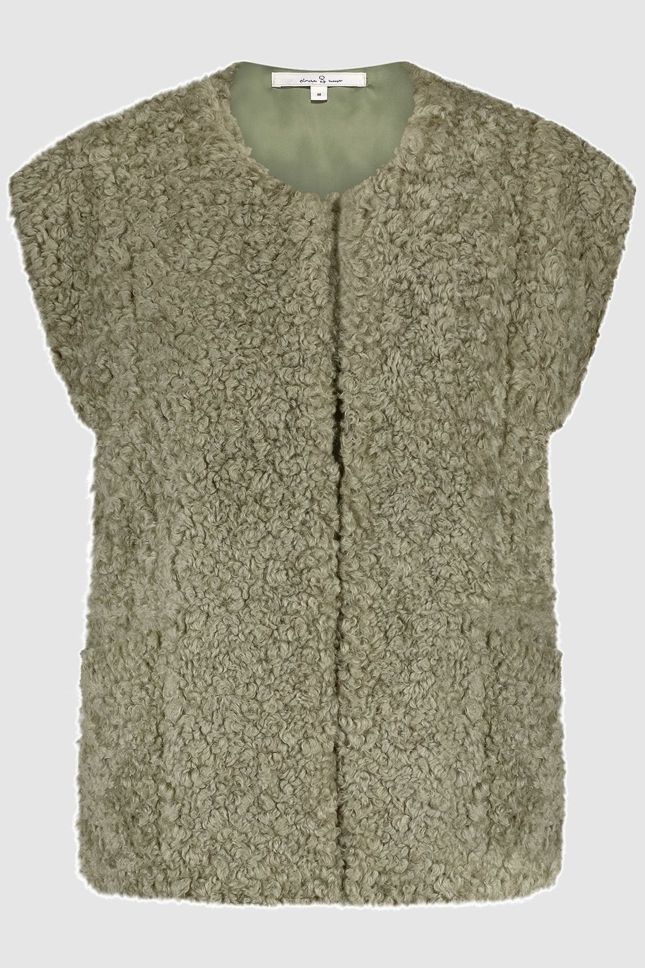 GIRLS ARIANA GILET PINE CONE 1