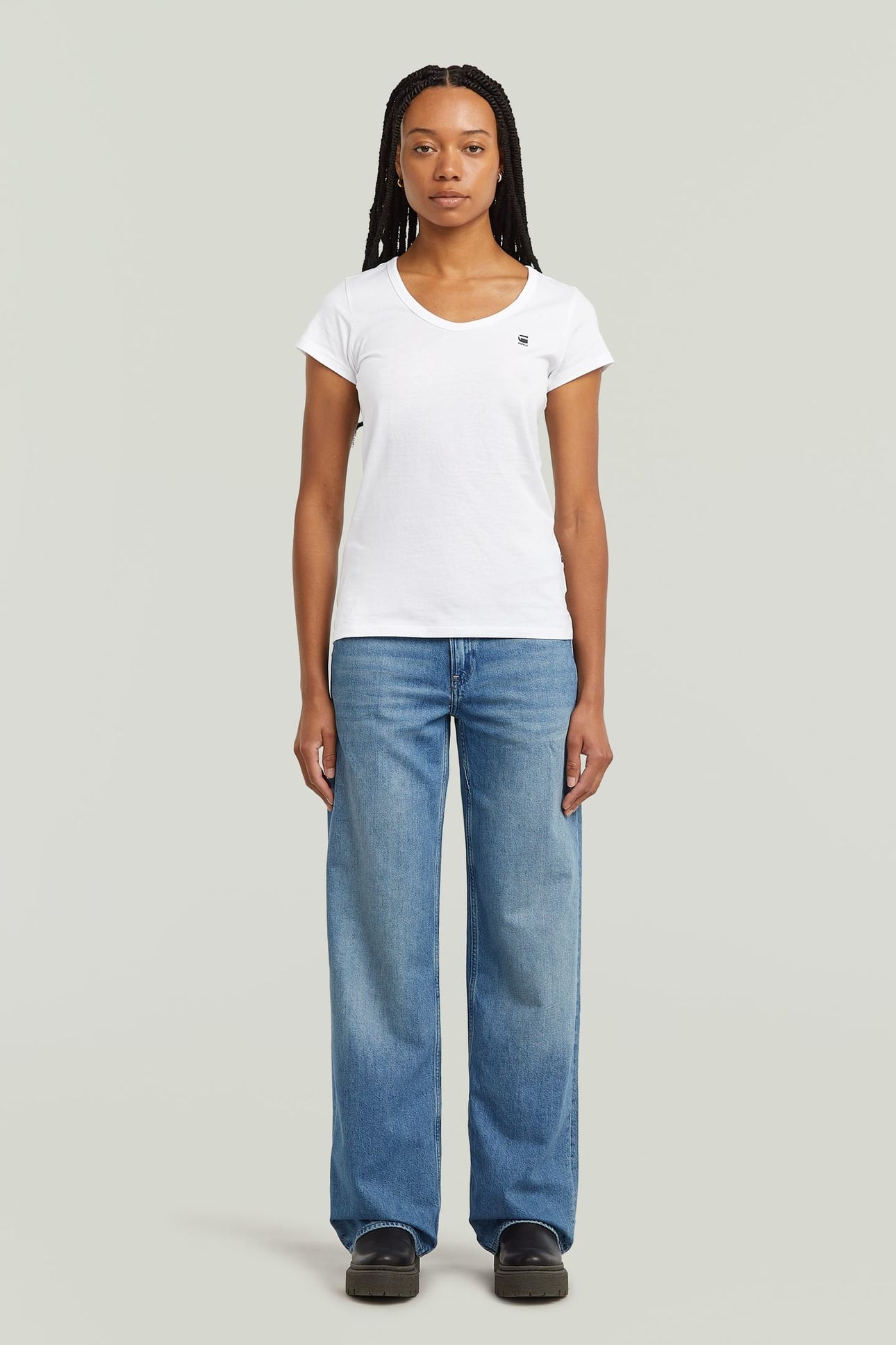 JUDEE LOOSE MEDIUM BLUE 3