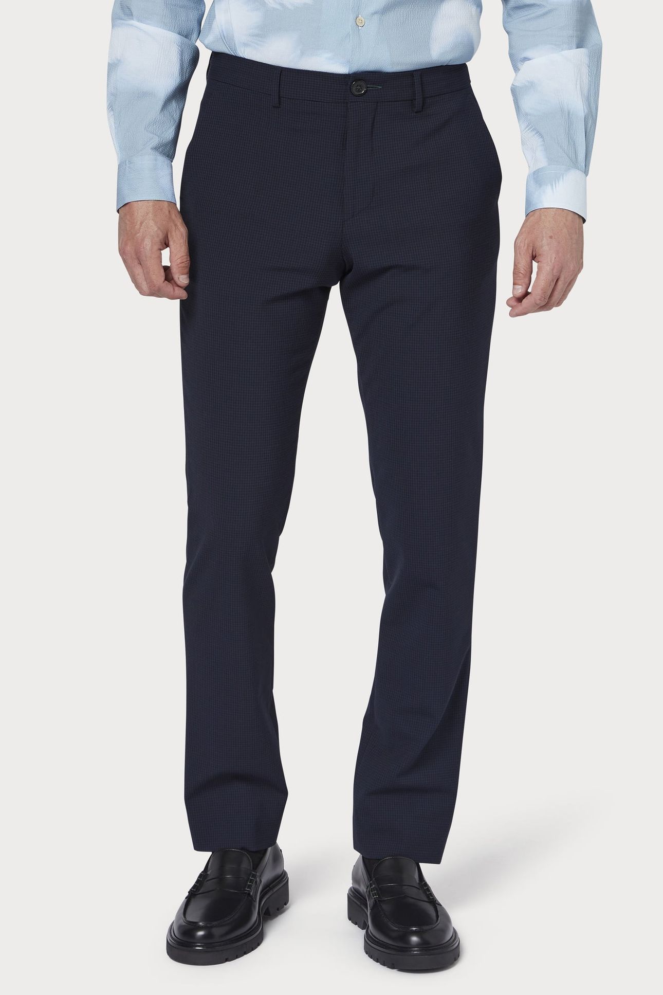 MENS CHINO MID FIT VERY DARK NAVY 1